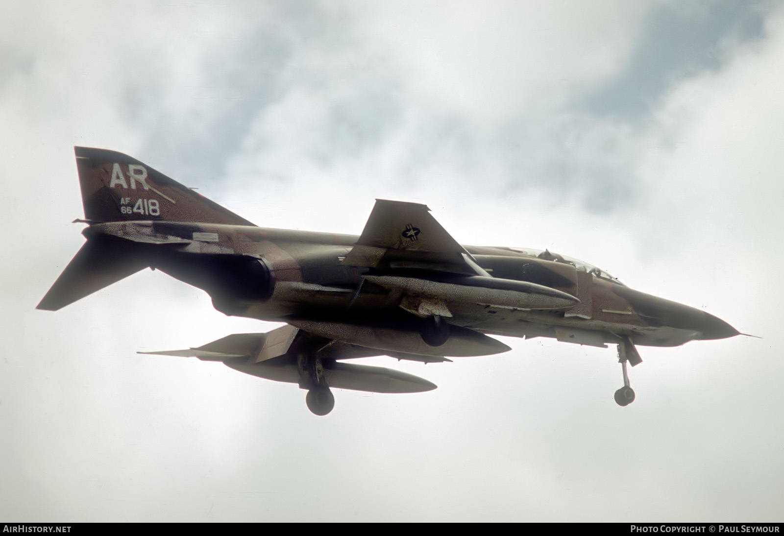 Aircraft Photo of 66-0418 / AF66-418 | McDonnell Douglas RF-4C Phantom II | USA - Air Force | AirHistory.net #561801