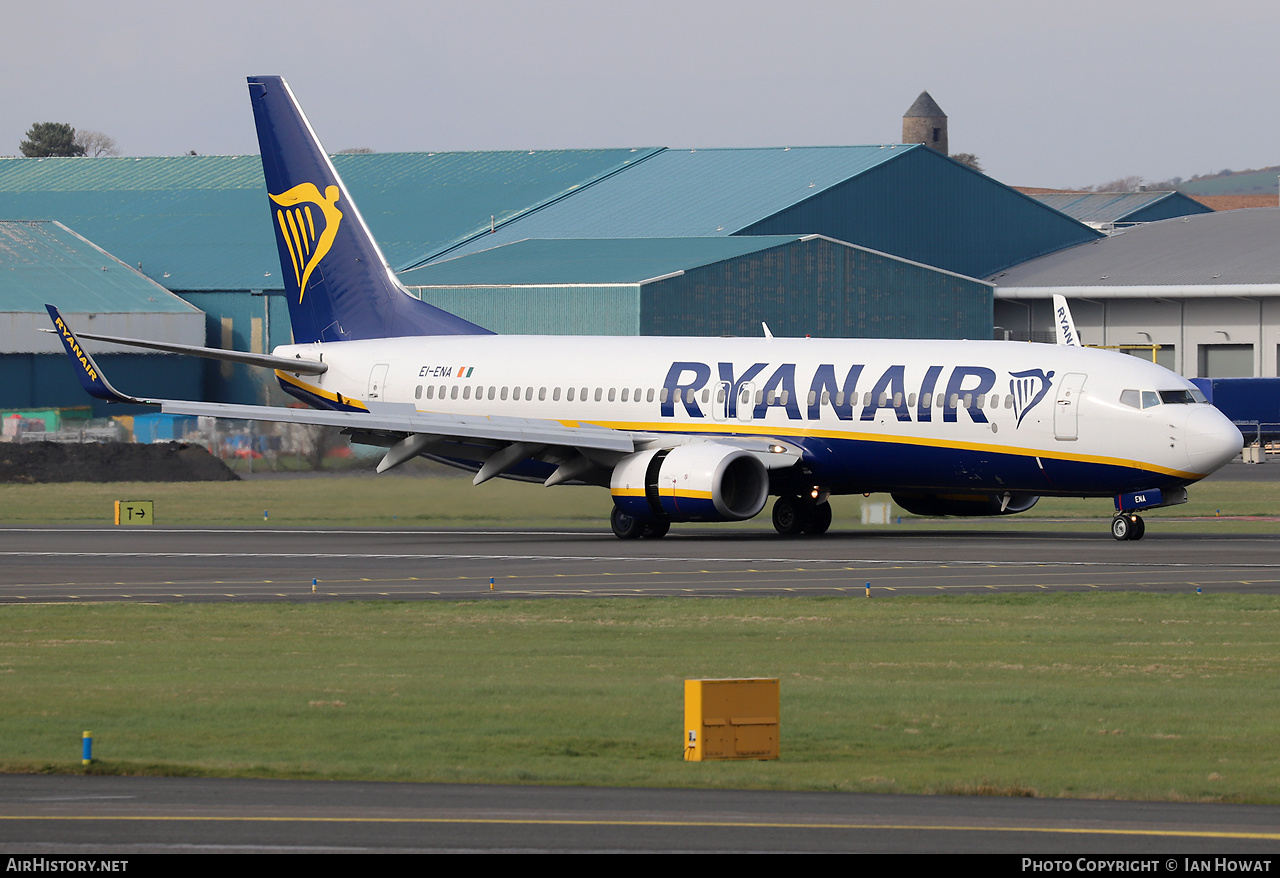 Aircraft Photo of EI-ENA | Boeing 737-8AS | Ryanair | AirHistory.net #561841