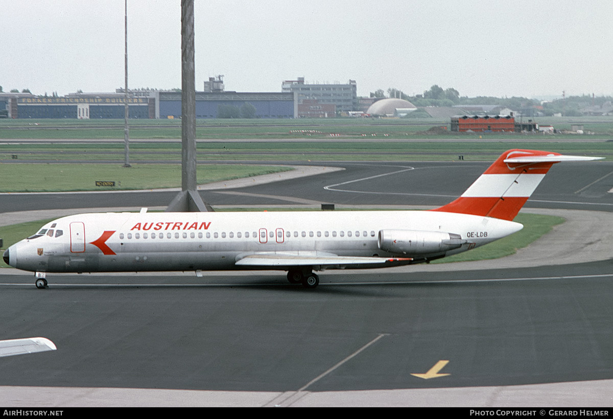 Aircraft Photo of OE-LDB | McDonnell Douglas DC-9-32 | Austrian Airlines | AirHistory.net #561843