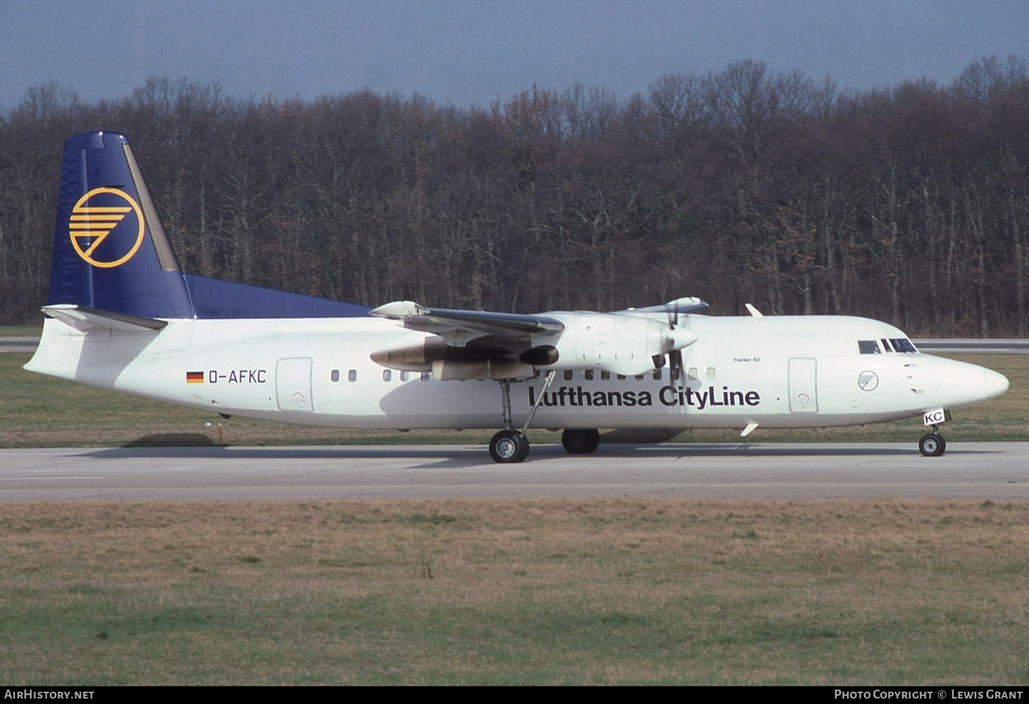 Aircraft Photo of D-AFKC | Fokker 50 | Lufthansa CityLine | AirHistory.net #561862