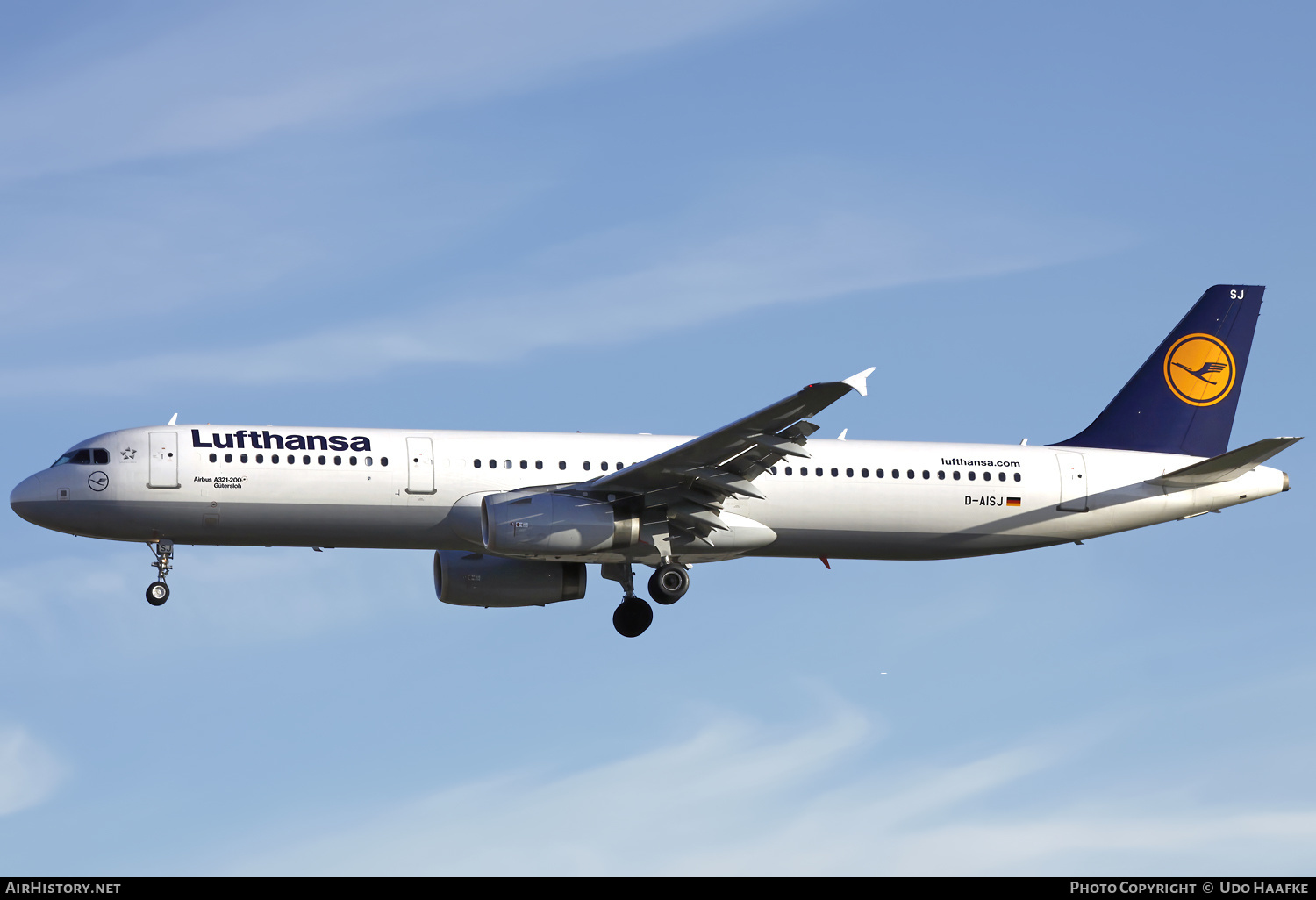 Aircraft Photo of D-AISJ | Airbus A321-231 | Lufthansa | AirHistory.net #561877