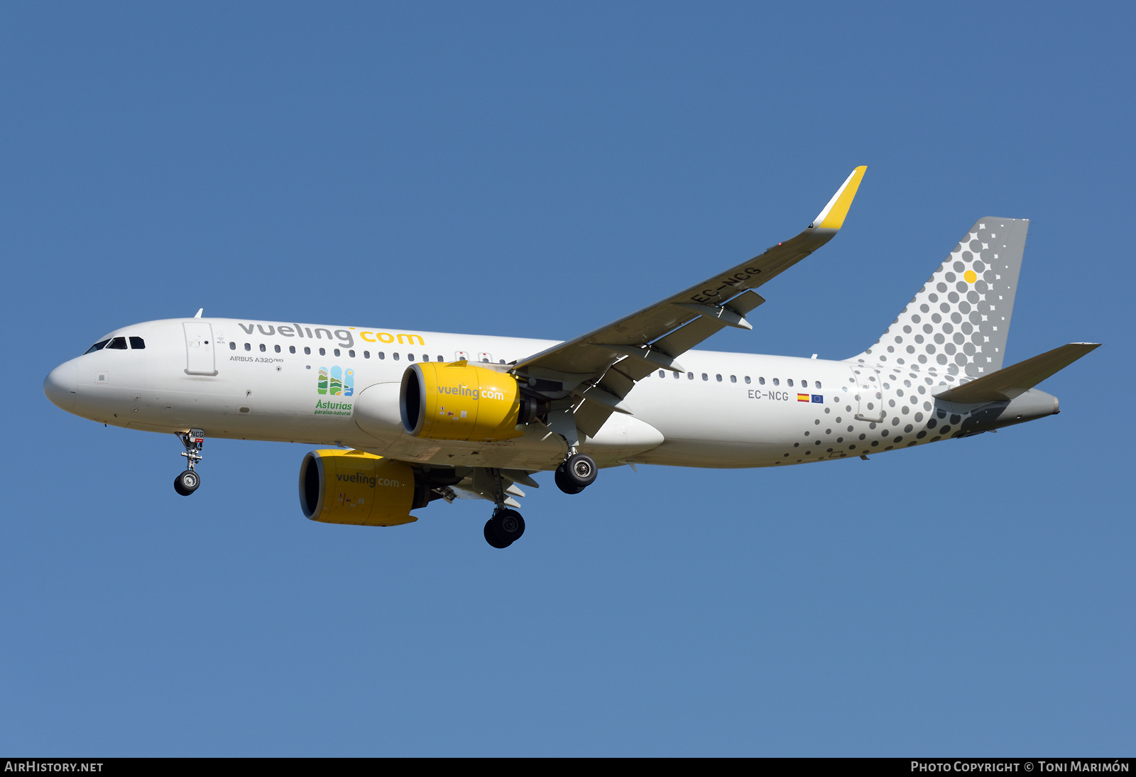 Aircraft Photo of EC-NCG | Airbus A320-271N | Vueling Airlines | AirHistory.net #561881