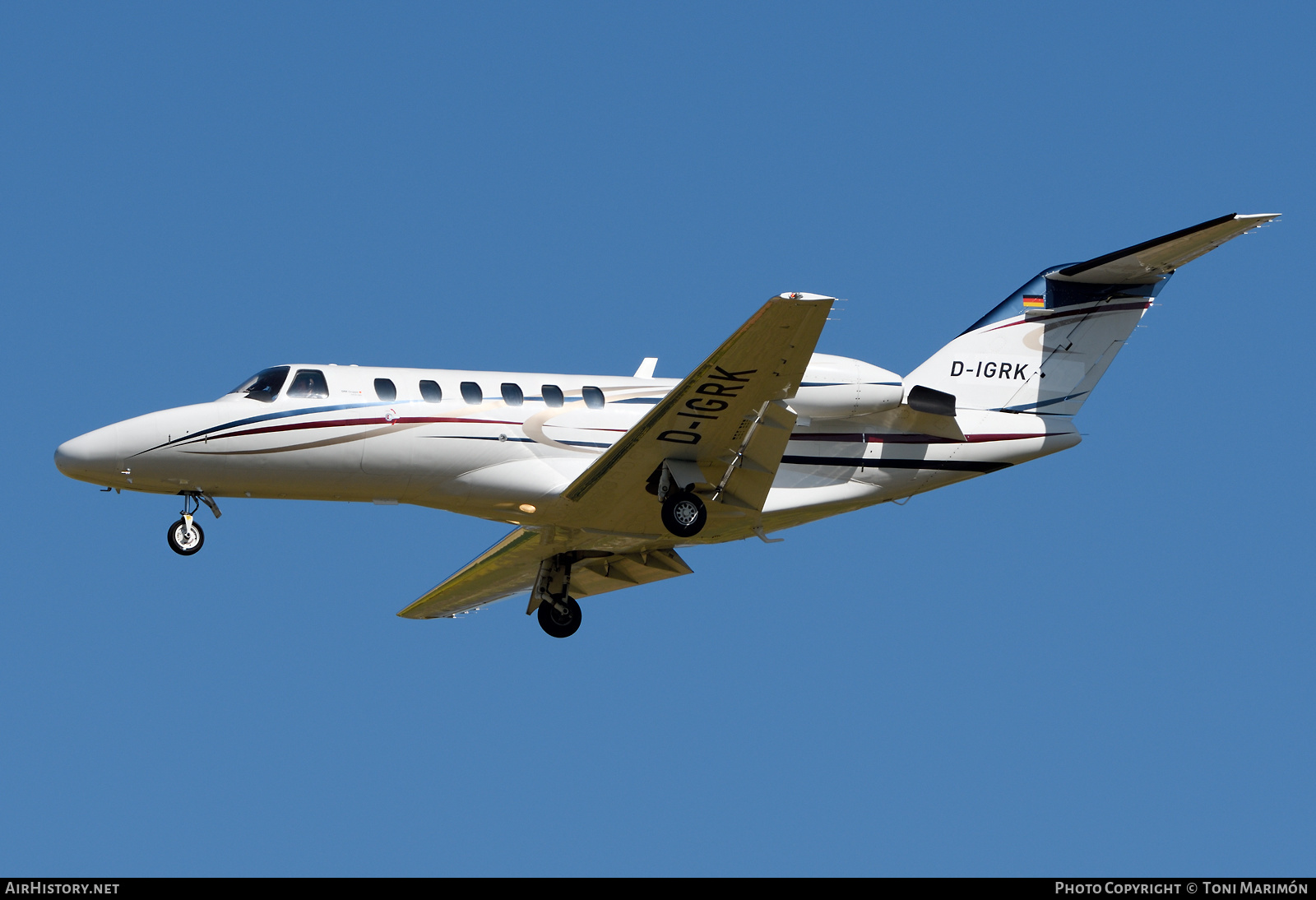 Aircraft Photo of D-IGRK | Cessna 525A CitationJet CJ2 | AirHistory.net #561884