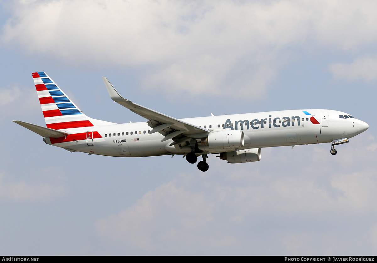 Aircraft Photo of N853NN | Boeing 737-823 | American Airlines | AirHistory.net #561896