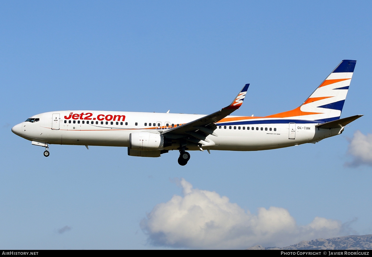 Aircraft Photo of OK-TVH | Boeing 737-8Q8 | Jet2 | AirHistory.net #561906