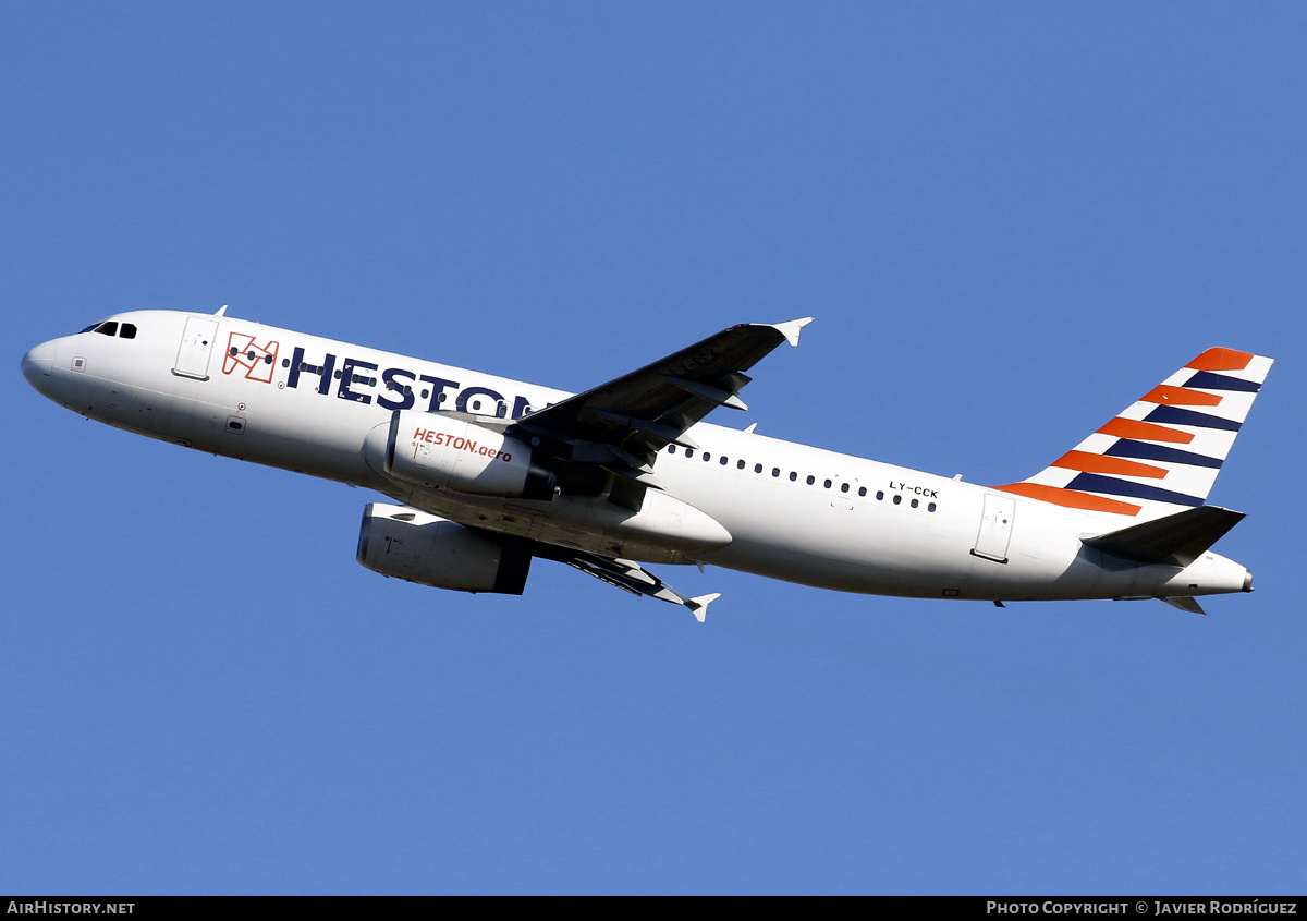 Aircraft Photo of LY-CCK | Airbus A320-232 | Heston Airlines | AirHistory.net #561908