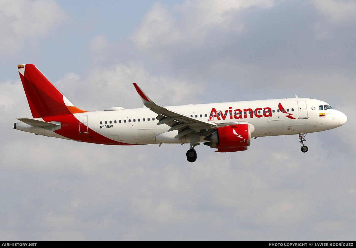 Aircraft Photo of N938AV | Airbus A320-251N | Avianca | AirHistory.net #561909