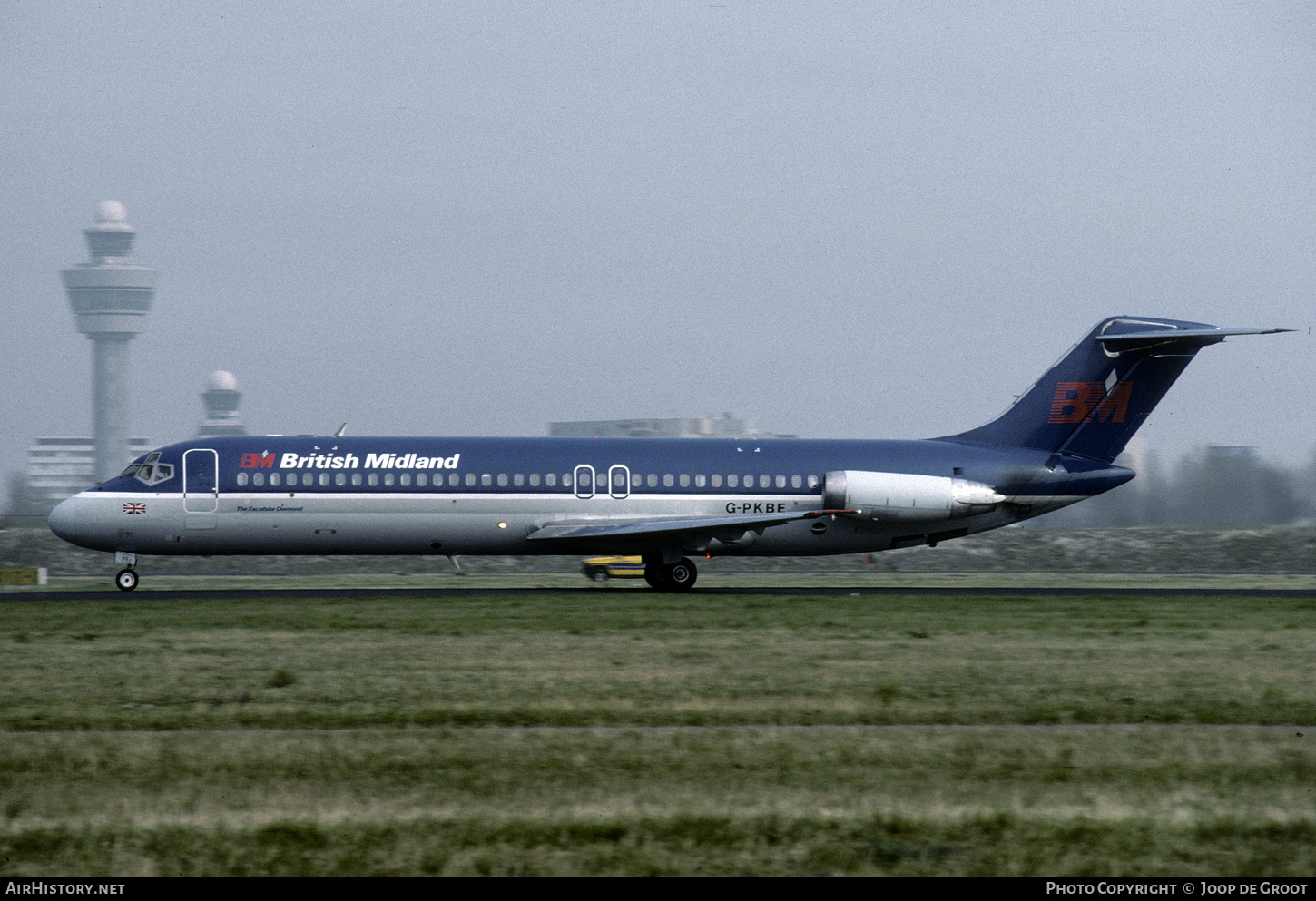 Aircraft Photo of G-PKBE | McDonnell Douglas DC-9-32 | British Midland Airways - BMA | AirHistory.net #561933