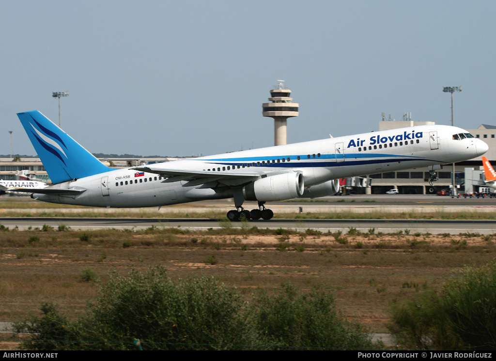 Aircraft Photo of OM-ASB | Boeing 757-236 | Air Slovakia | AirHistory.net #561941