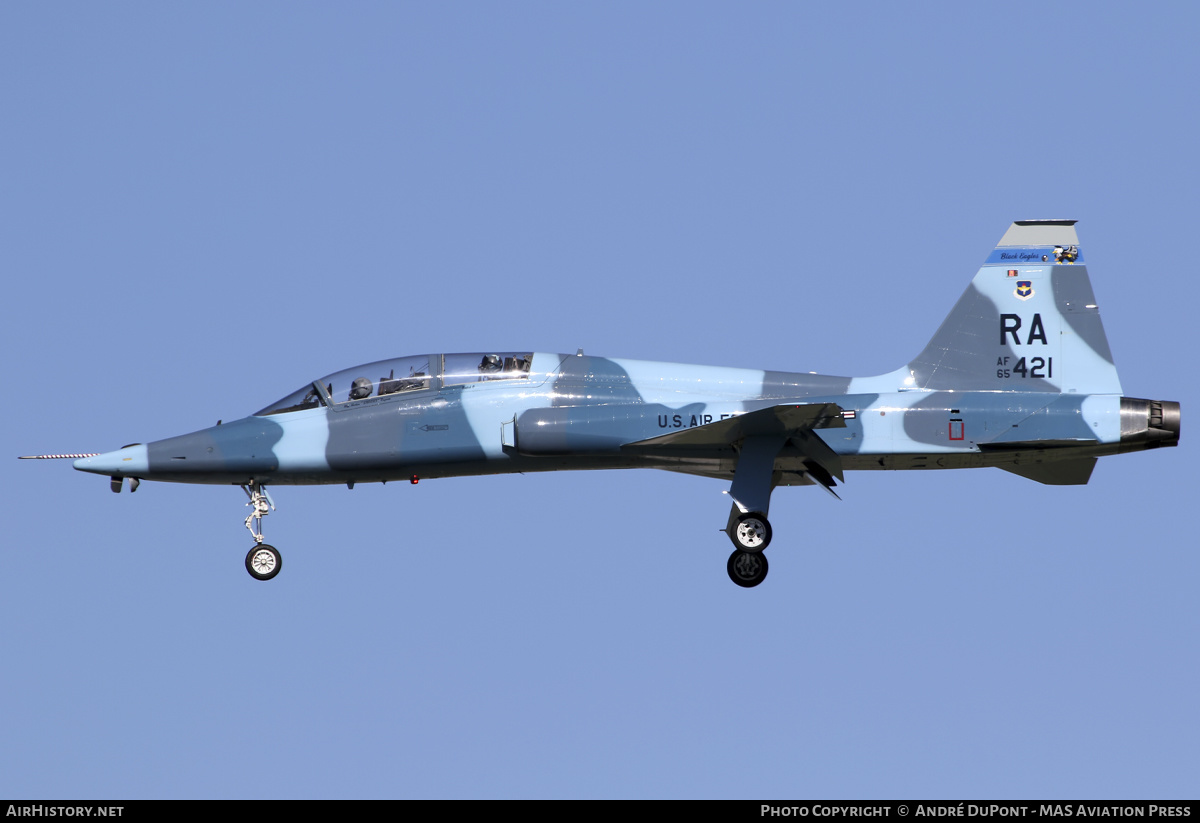 Aircraft Photo of 65-10421 | Northrop T-38C Talon | USA - Air Force | AirHistory.net #561946