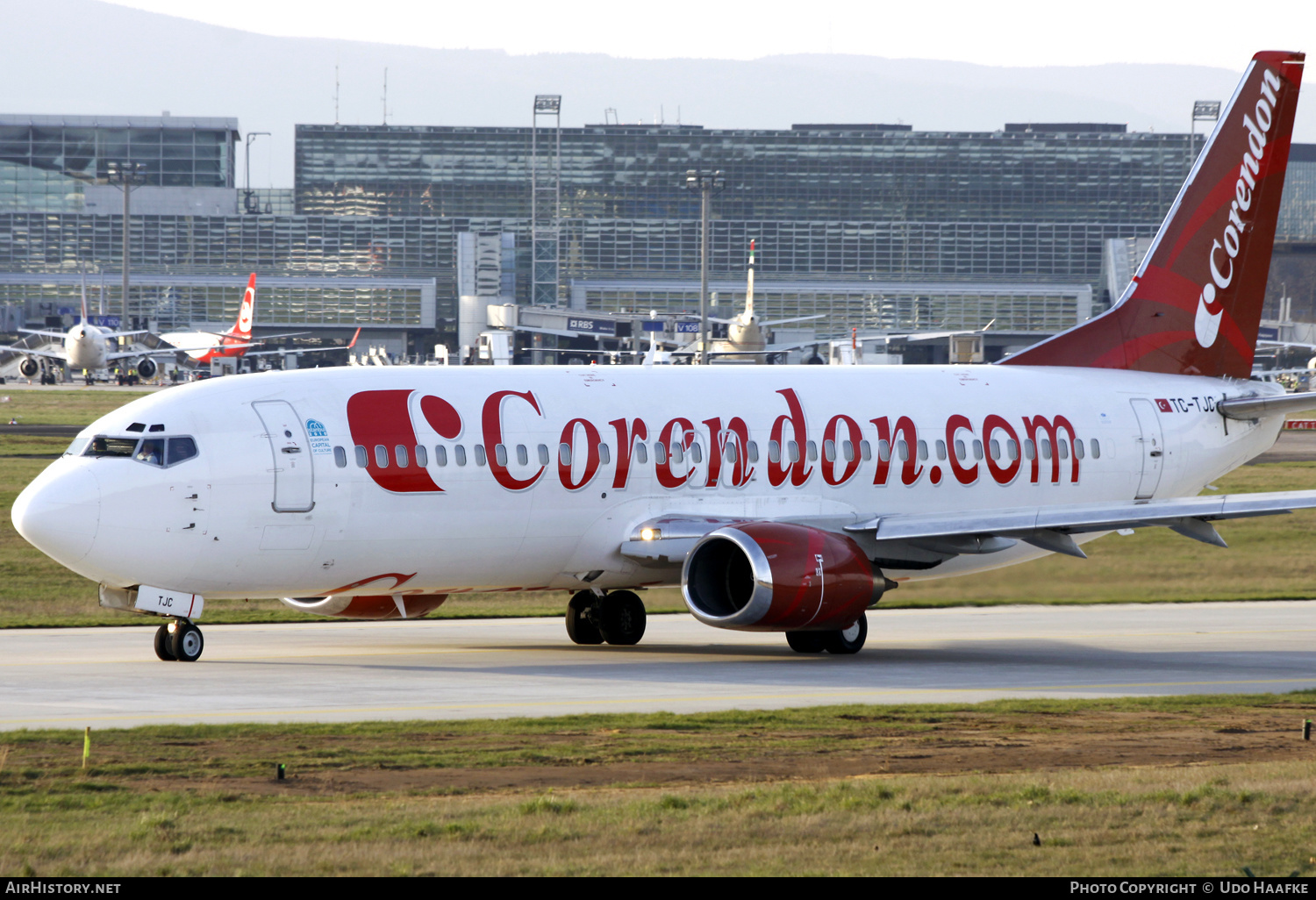 Aircraft Photo of TC-TJC | Boeing 737-4Q8 | Corendon Airlines | AirHistory.net #561962