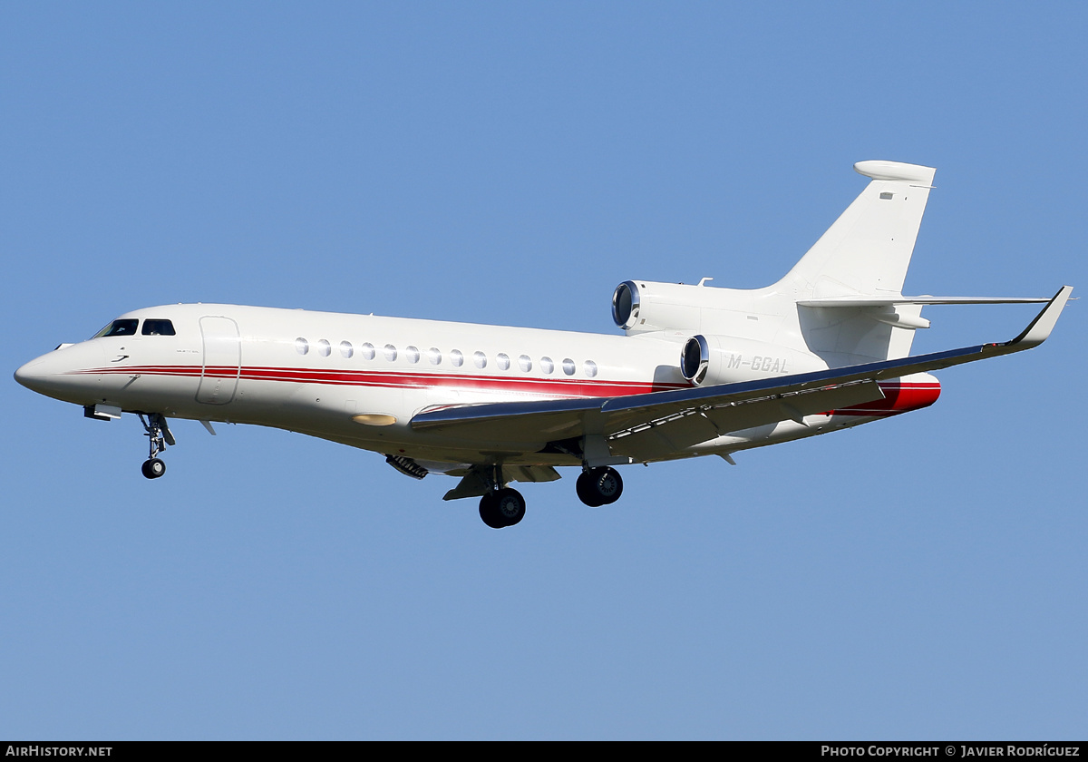 Aircraft Photo of M-GGAL | Dassault Falcon 7X | AirHistory.net #561963