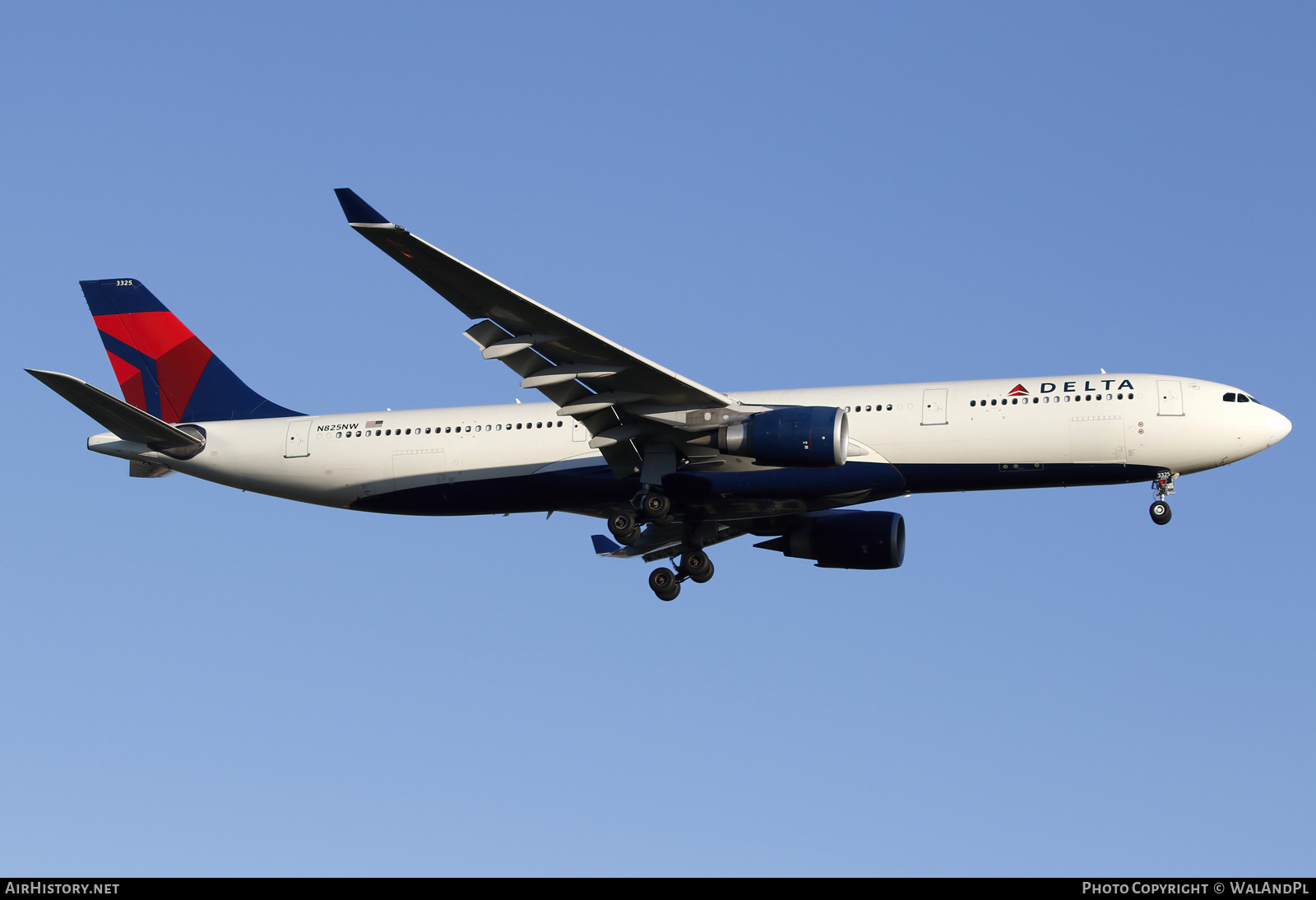 Aircraft Photo of N825NW | Airbus A330-302 | Delta Air Lines | AirHistory.net #561984