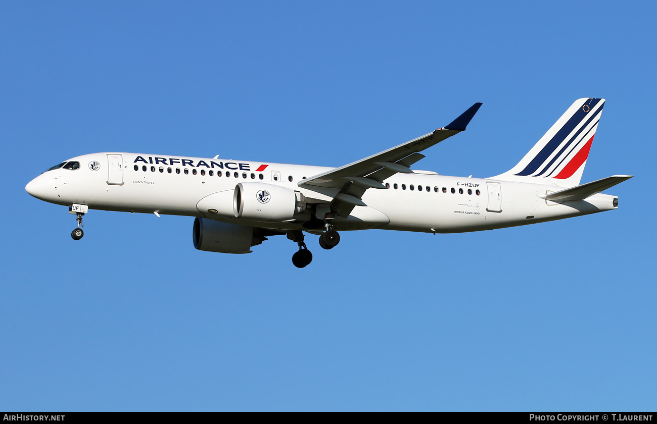 Aircraft Photo of F-HZUF | Airbus A220-371 (BD-500-1A11) | Air France | AirHistory.net #561996