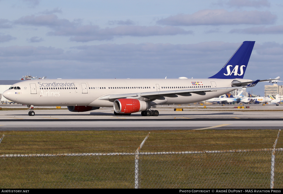 Aircraft Photo of LN-RKT | Airbus A330-343 | Scandinavian Airlines - SAS | AirHistory.net #562012