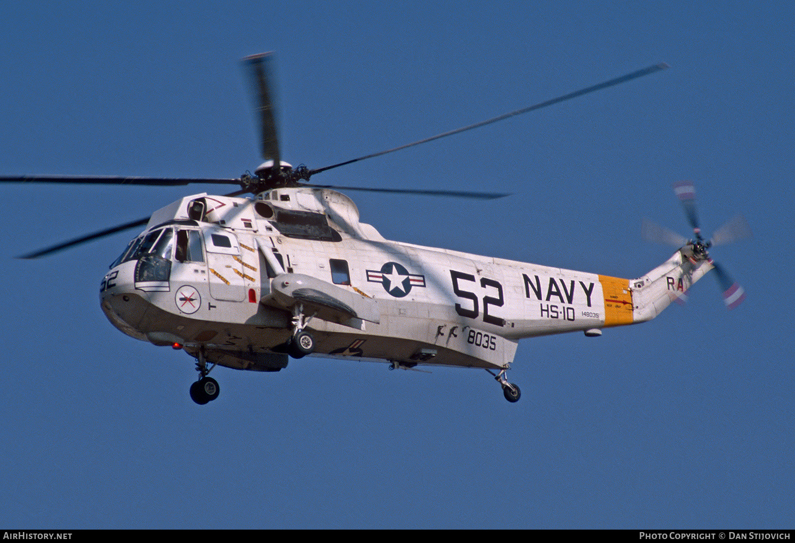 Aircraft Photo of 148035 / 8035 | Sikorsky SH-3H Sea King (S-61B) | USA - Navy | AirHistory.net #562018