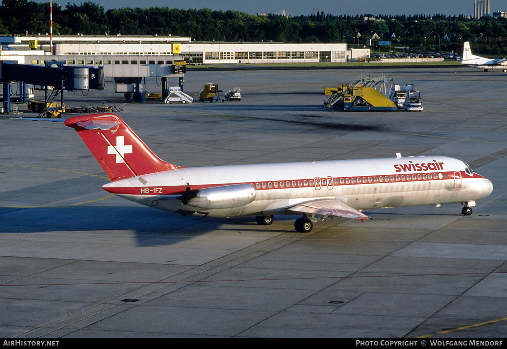 Aircraft Photo of HB-IFZ | McDonnell Douglas DC-9-32 | Swissair | AirHistory.net #562035