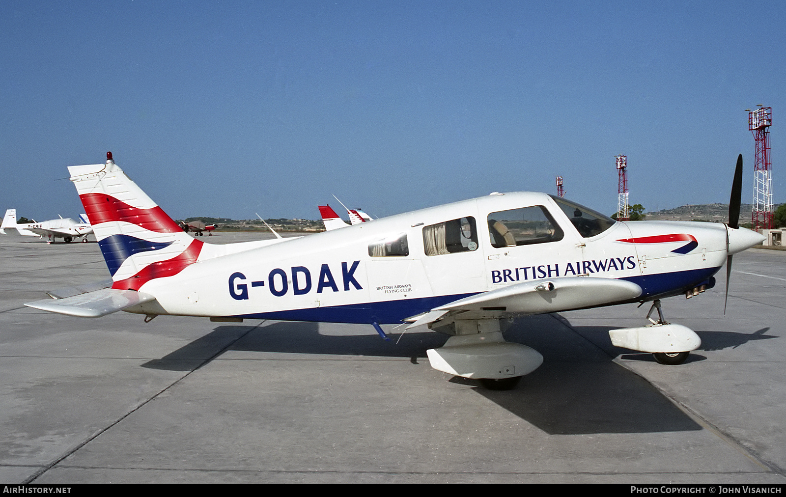 Aircraft Photo of G-ODAK | Piper PA-28-236 Dakota | British Airways Flying Club | AirHistory.net #562037