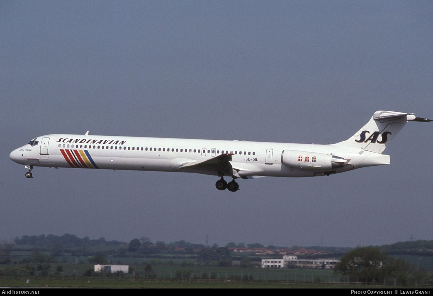 Aircraft Photo of SE-DIL | McDonnell Douglas MD-81 (DC-9-81) | Scandinavian Airlines - SAS | AirHistory.net #562062
