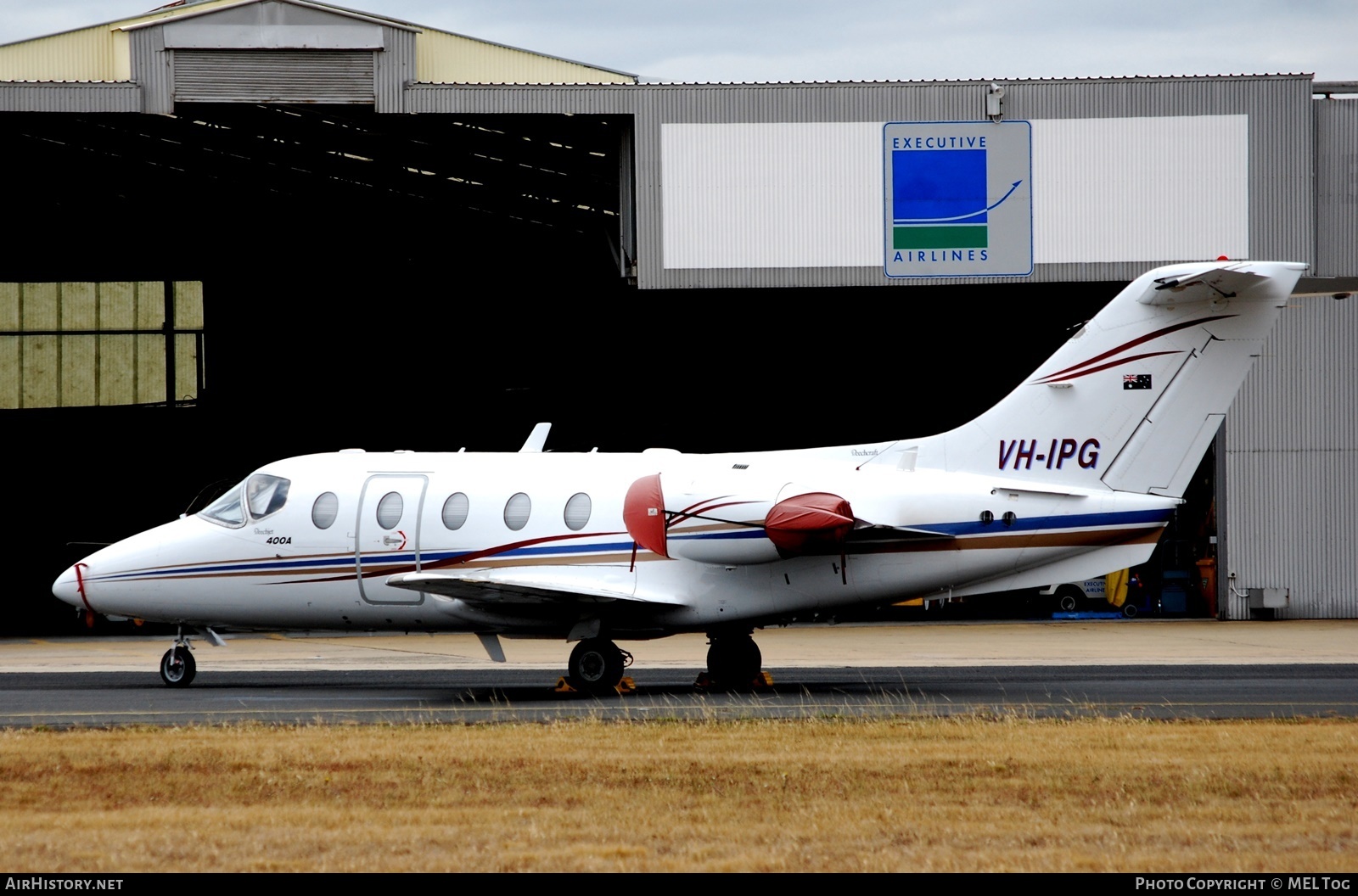 Aircraft Photo of VH-IPG | Beech Beechjet 400A | AirHistory.net #562078