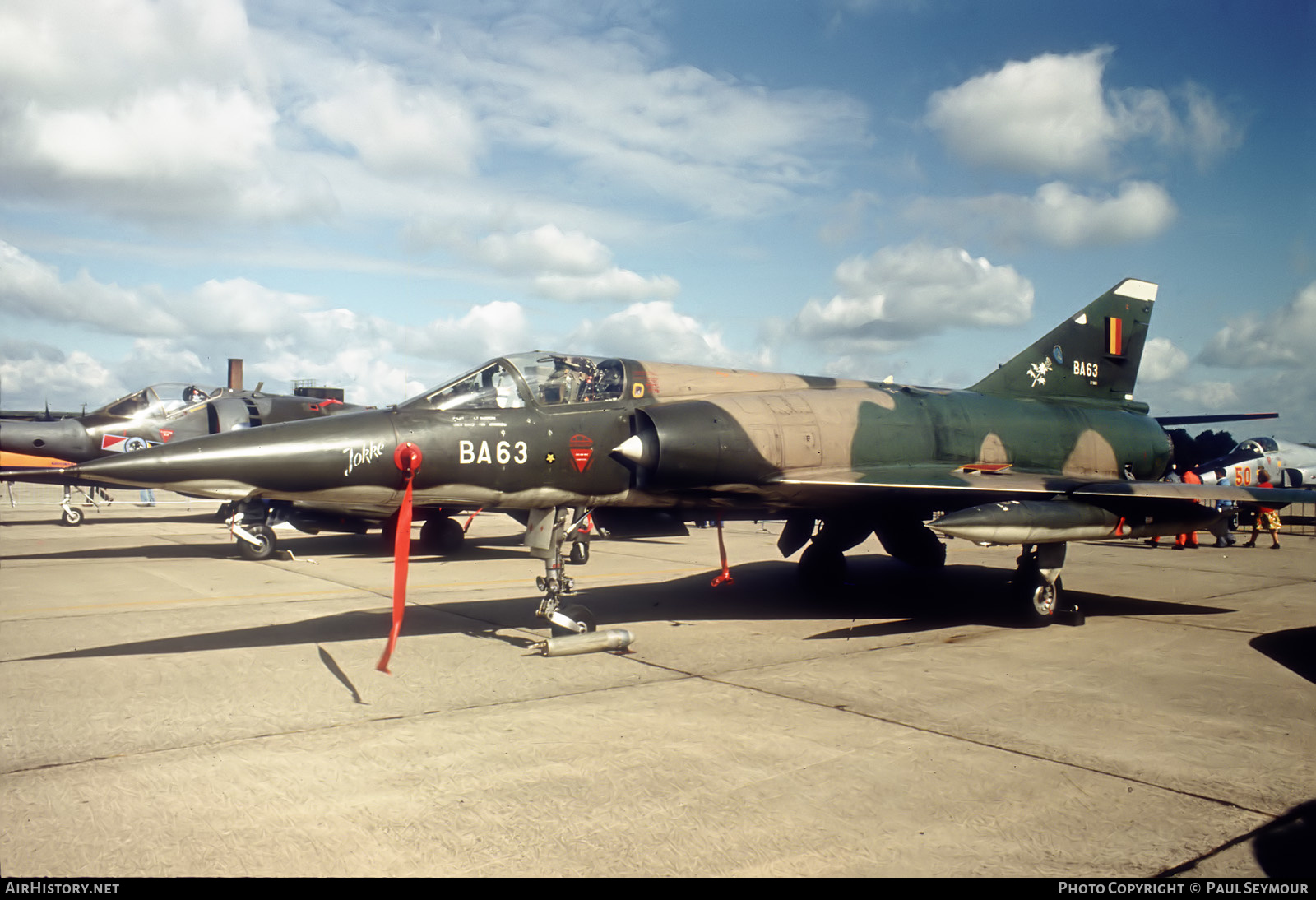 Aircraft Photo of BA63 | Dassault Mirage 5BA | Belgium - Air Force | AirHistory.net #562080