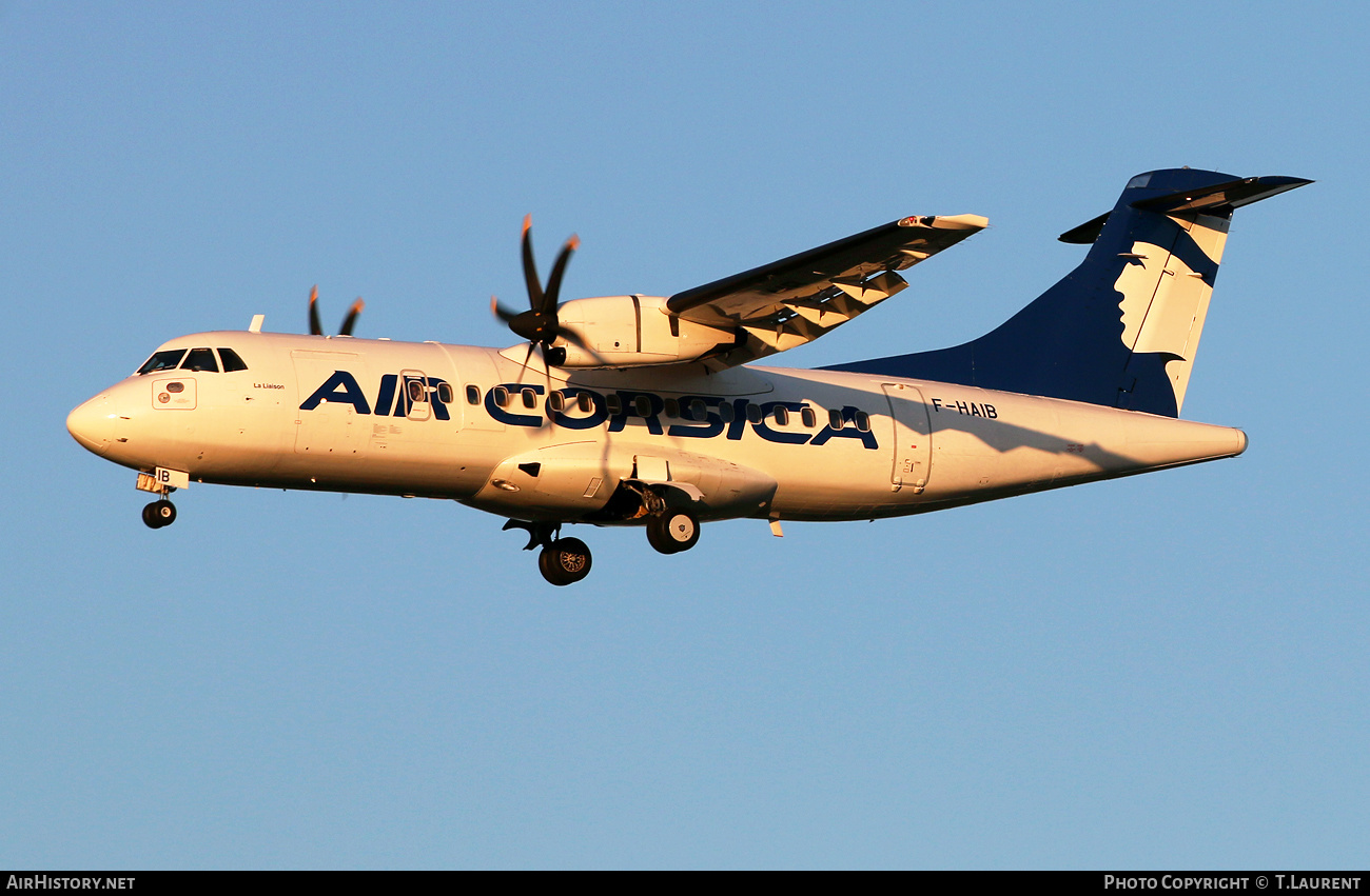 Aircraft Photo of F-HAIB | ATR ATR-42-500 | Air Corsica | AirHistory.net #562092