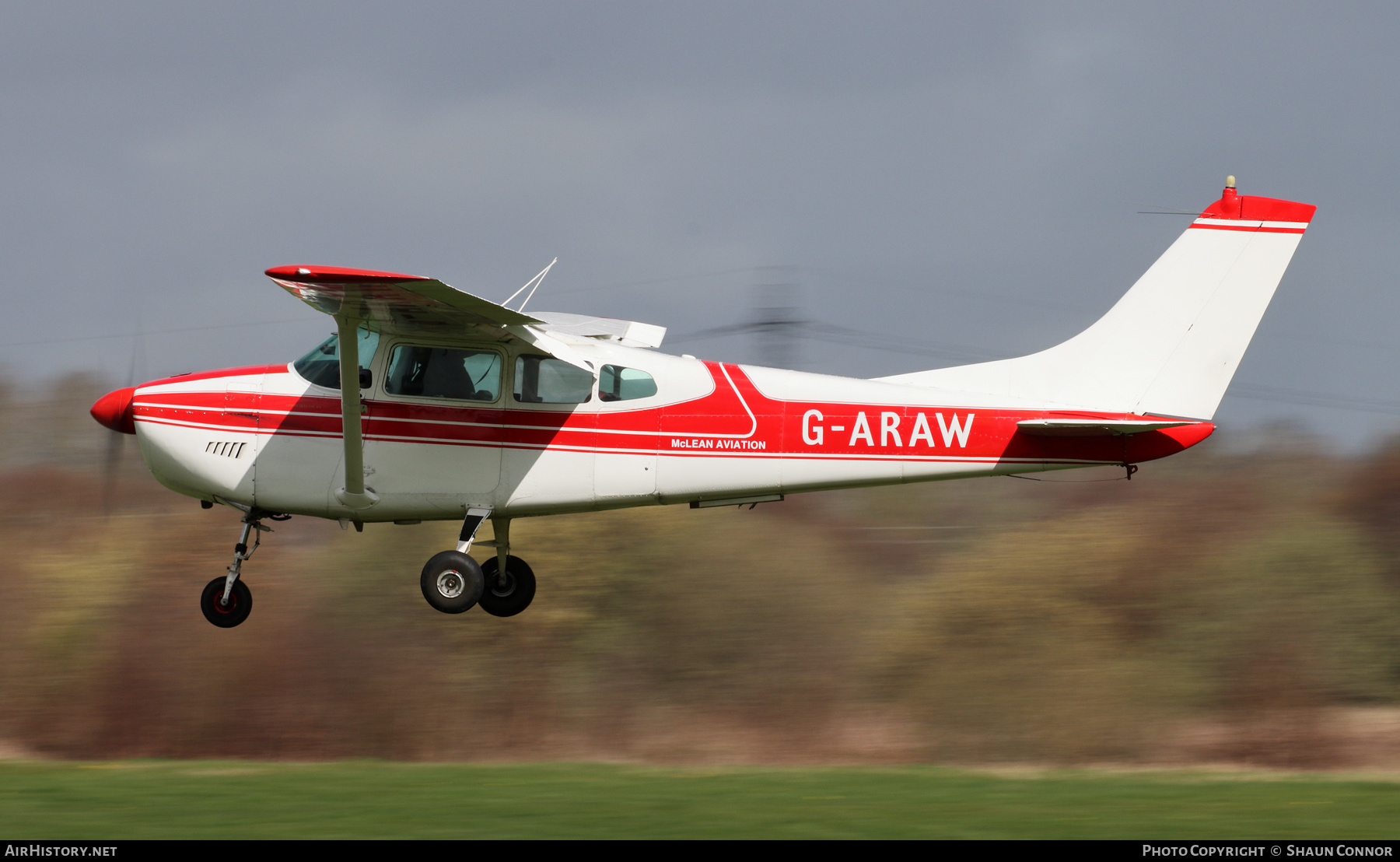 Aircraft Photo of G-ARAW | Cessna 182C Skylane | McLean Aviation | AirHistory.net #562102