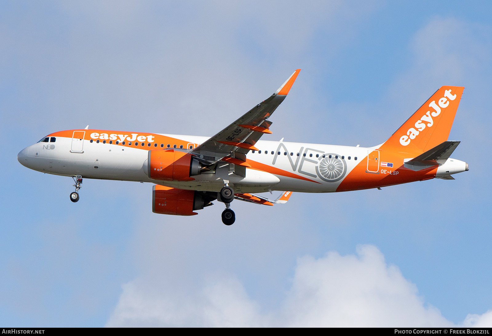 Aircraft Photo of OE-LSP | Airbus A320-251N | EasyJet | AirHistory.net #562106