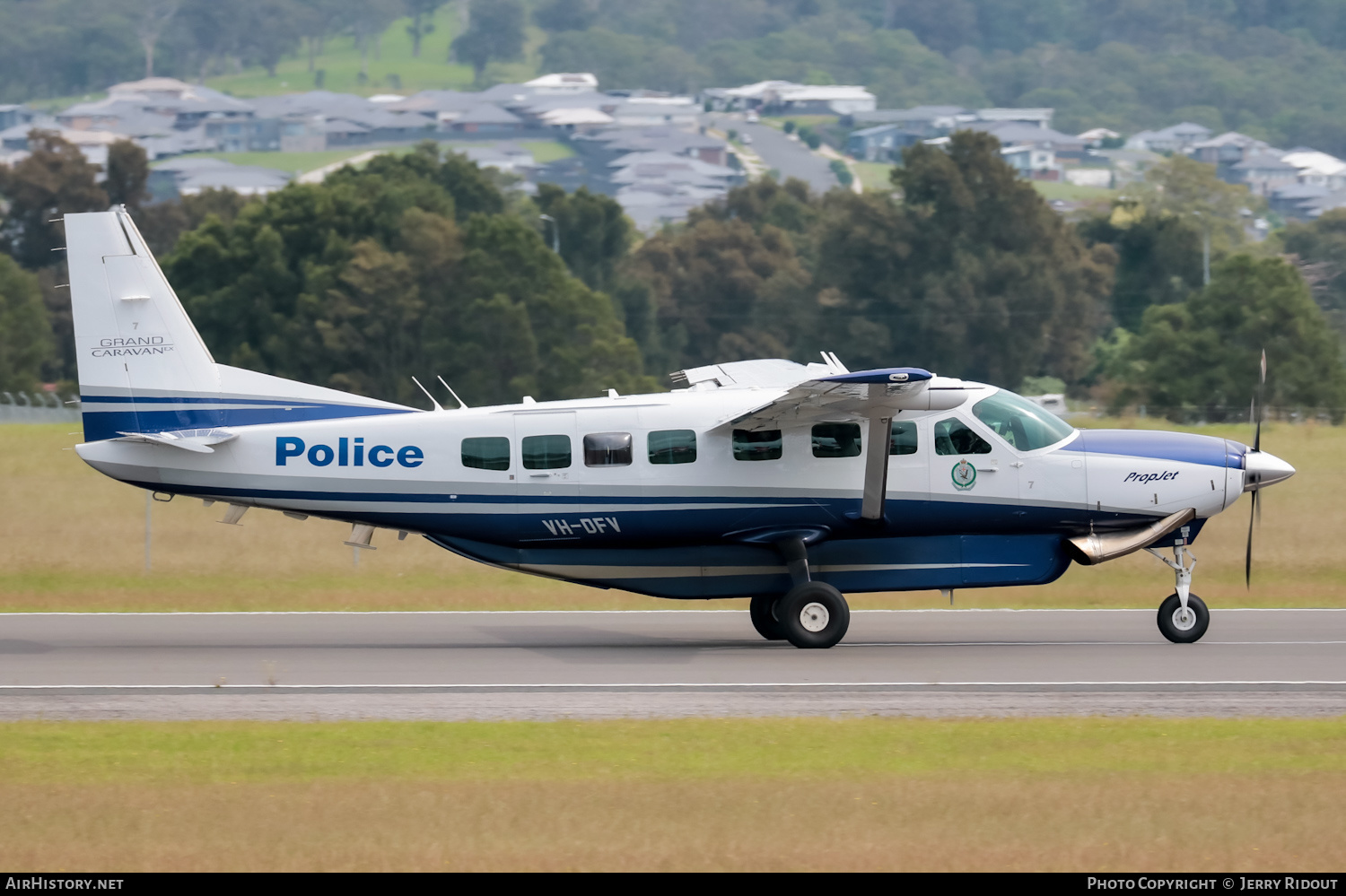 Aircraft Photo of VH-DFV | Cessna 208B Grand Caravan EX | Police | AirHistory.net #562109
