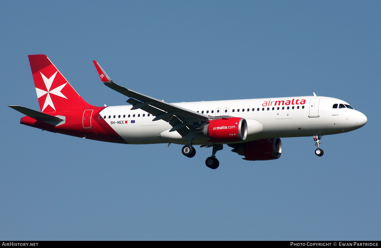 Aircraft Photo of 9H-NEE | Airbus A320-251N | Air Malta | AirHistory.net #562117