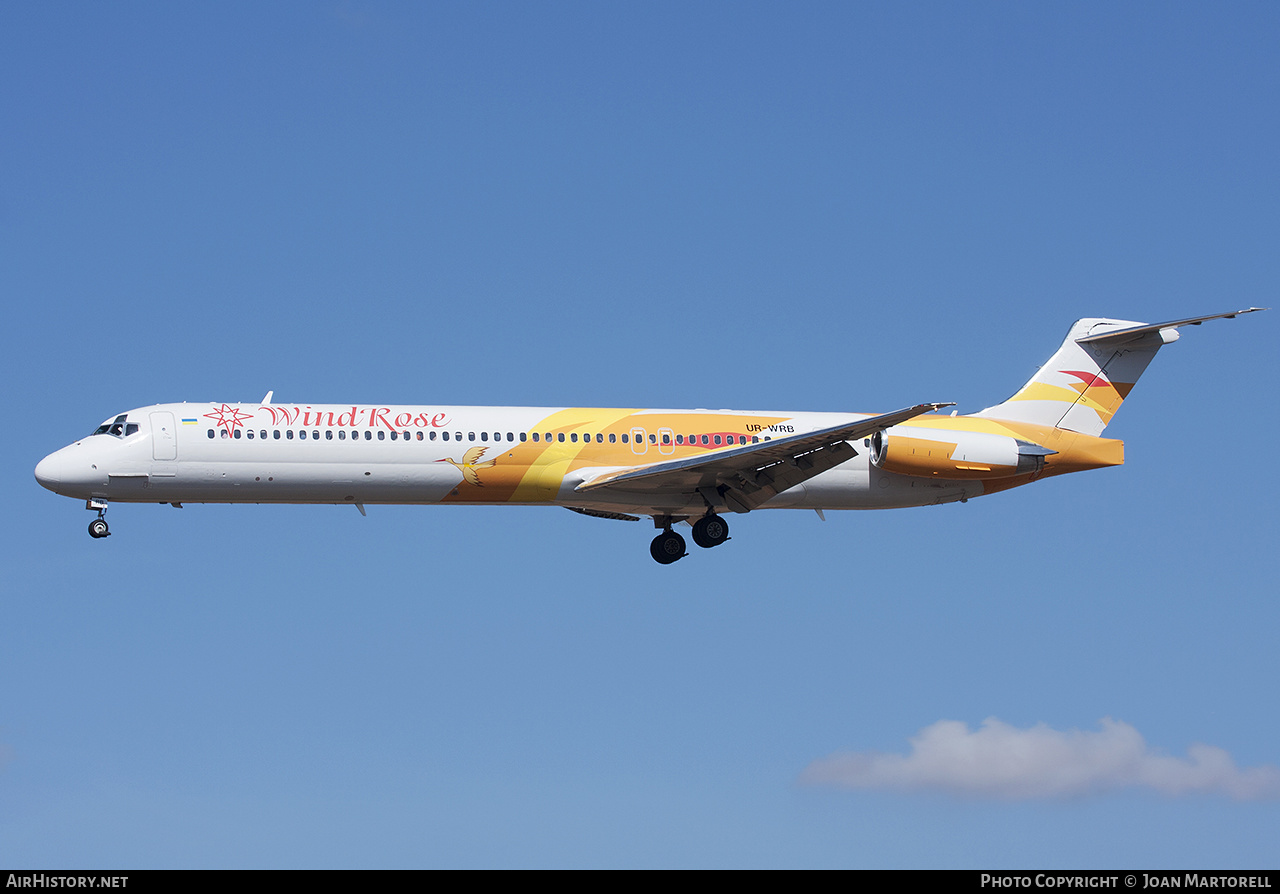 Aircraft Photo of UR-WRB | McDonnell Douglas MD-83 (DC-9-83) | Windrose | AirHistory.net #562124