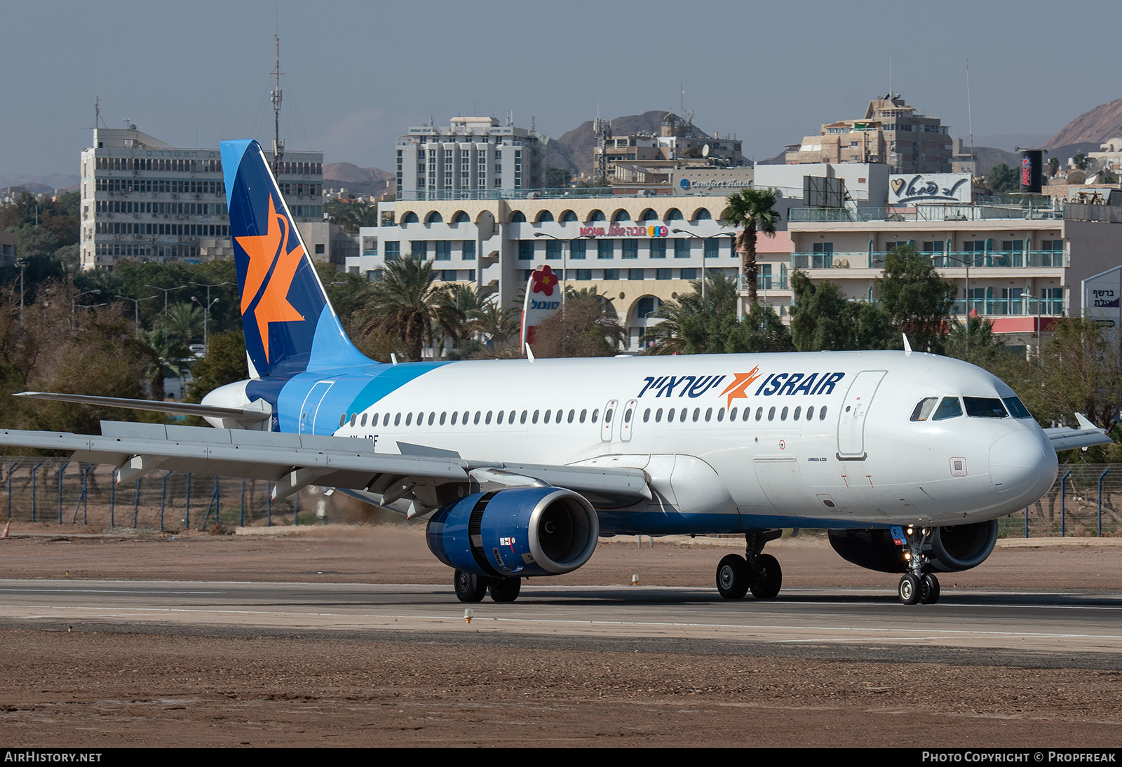 Aircraft Photo of 4X-ABF | Airbus A320-232 | Israir | AirHistory.net #562149