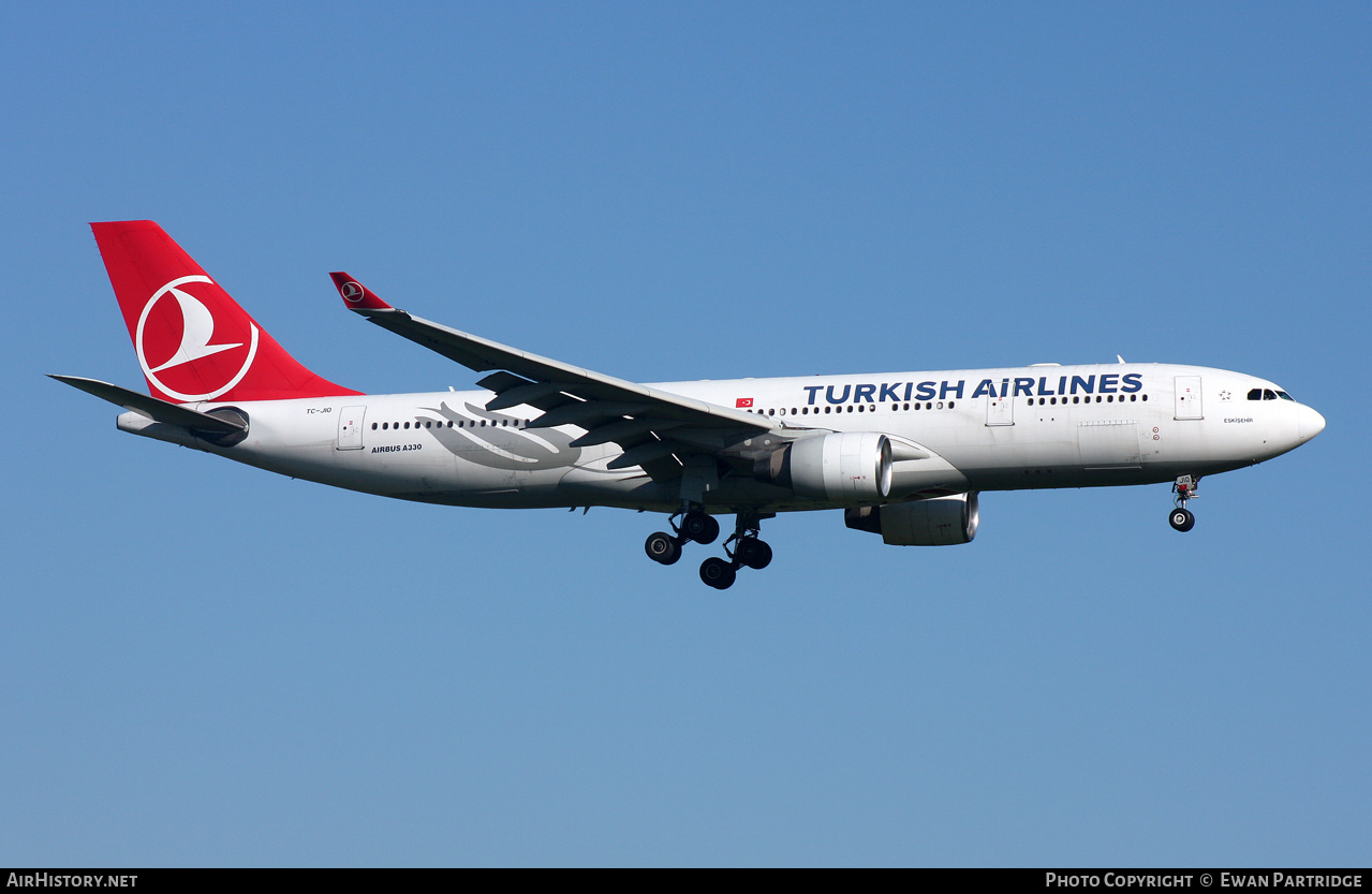 Aircraft Photo of TC-JIO | Airbus A330-223 | Turkish Airlines | AirHistory.net #562158