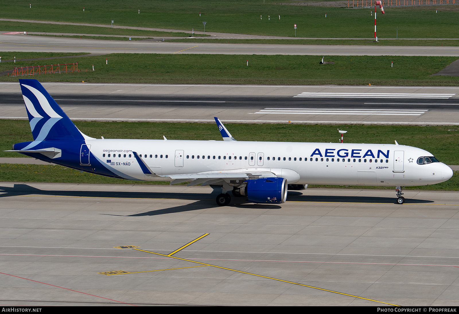 Aircraft Photo of SX-NAD | Airbus A321-271N | Aegean Airlines | AirHistory.net #562162