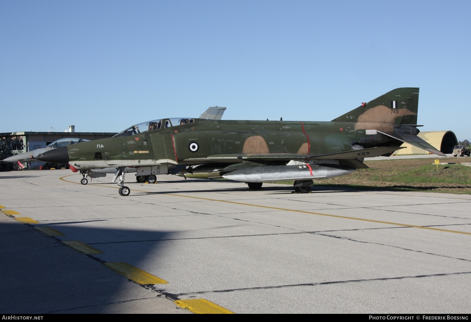 Aircraft Photo of 7491 | McDonnell Douglas RF-4E Phantom II | Greece - Air Force | AirHistory.net #562171
