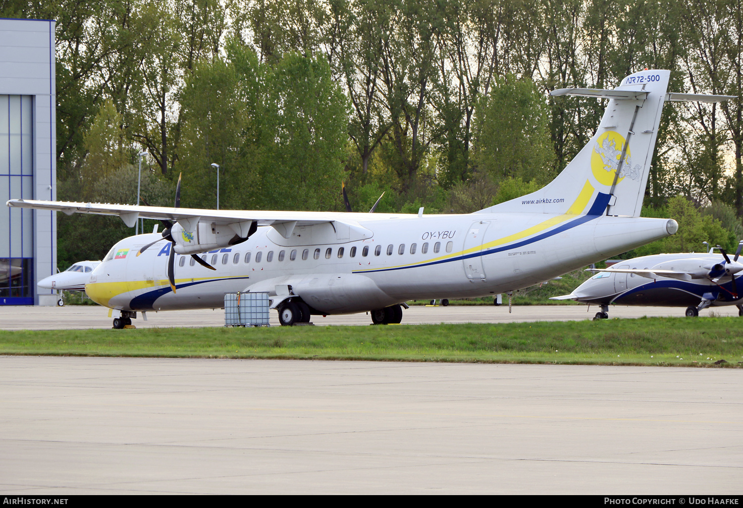 Aircraft Photo of OY-YBU | ATR ATR-72-500 (ATR-72-212A) | Air KBZ | AirHistory.net #562214