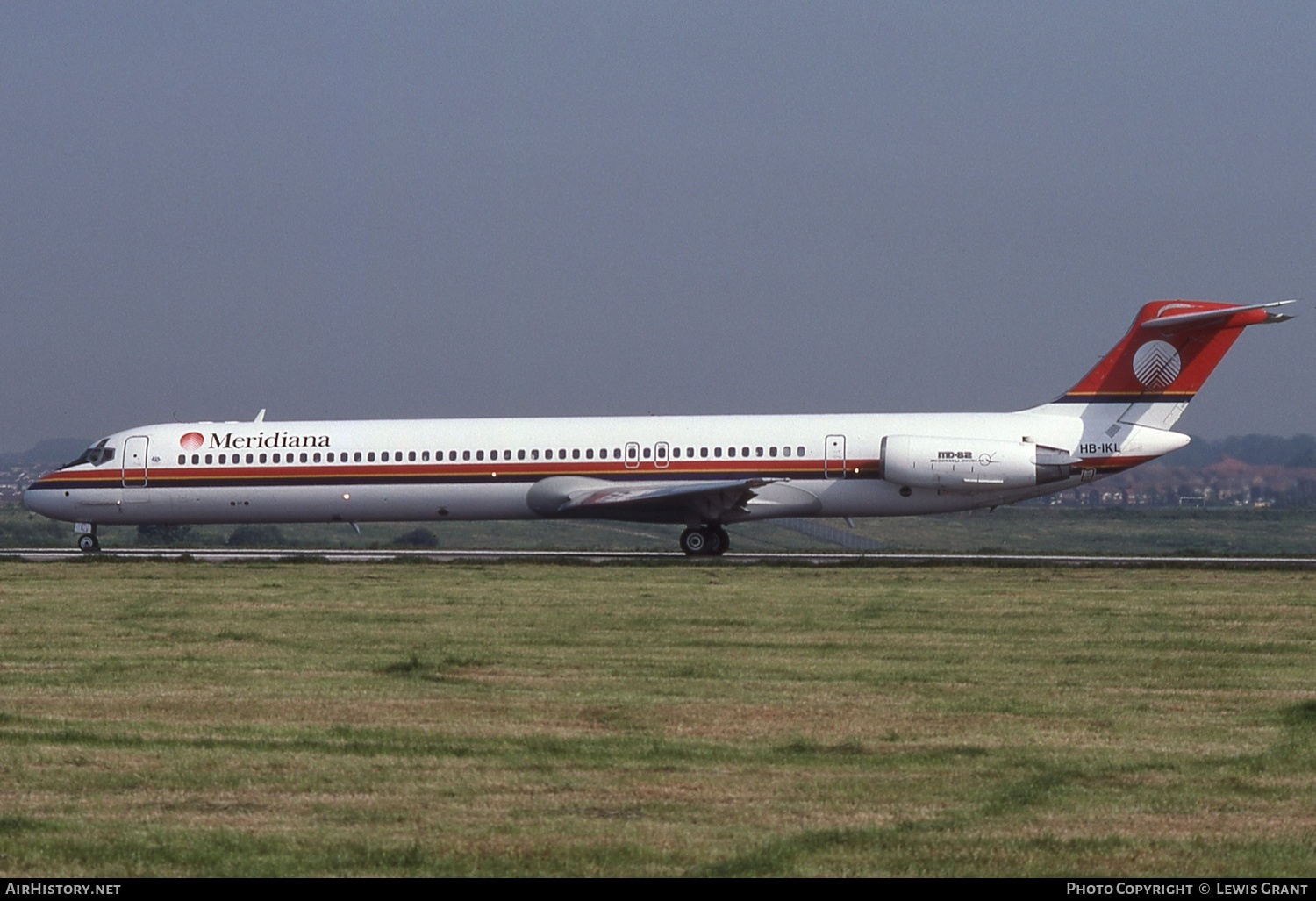 Aircraft Photo of HB-IKL | McDonnell Douglas MD-82 (DC-9-82) | Meridiana | AirHistory.net #562226
