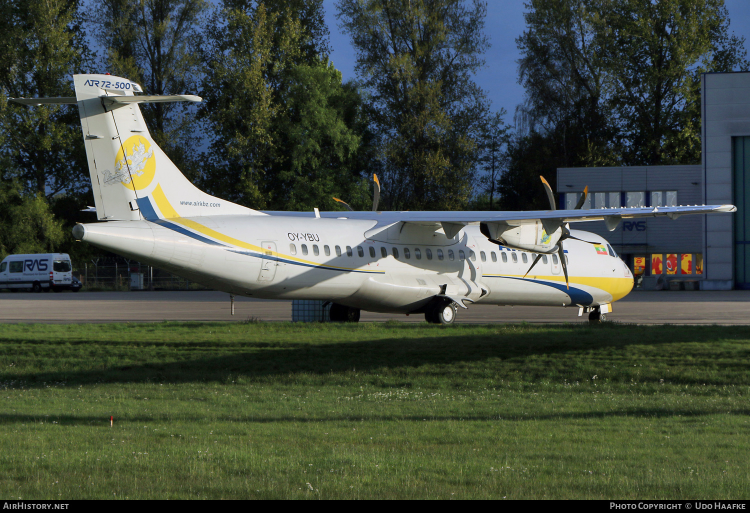 Aircraft Photo of OY-YBU | ATR ATR-72-500 (ATR-72-212A) | Air KBZ | AirHistory.net #562229