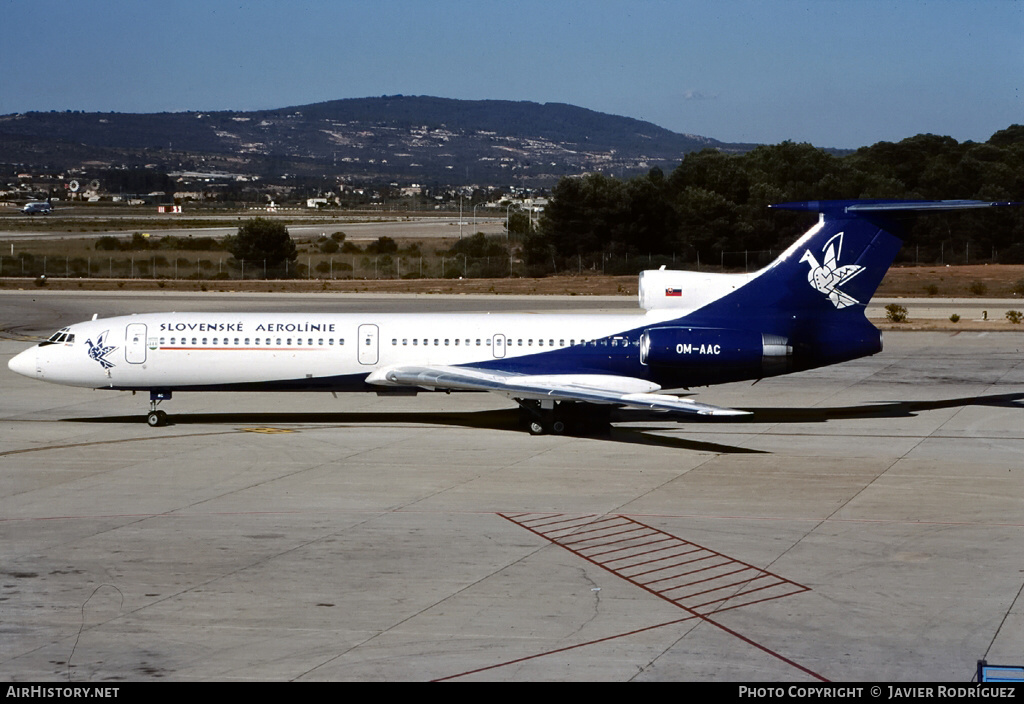 Aircraft Photo of OM-AAC | Tupolev Tu-154M | Slovak Airlines - Slovenské Aerolínie | AirHistory.net #562239