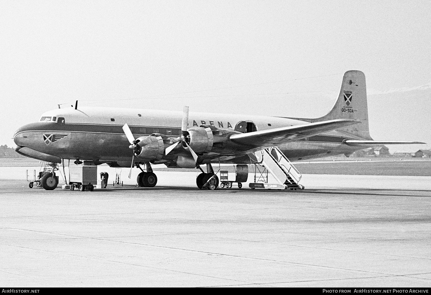 Aircraft Photo of OO-SDA | Douglas DC-6 | Sabena | AirHistory.net #562241