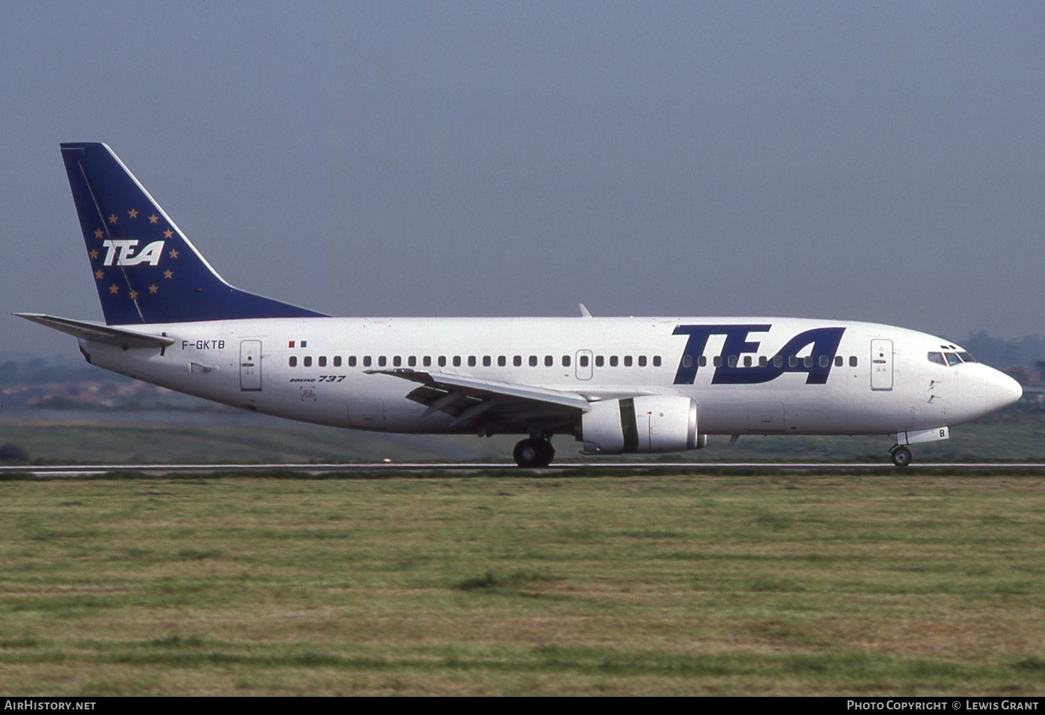 Aircraft Photo of F-GKTB | Boeing 737-3M8 | TEA - Trans European Airways | AirHistory.net #562249