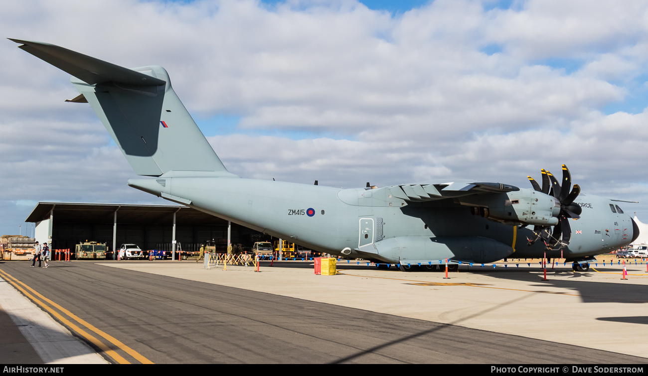 Aircraft Photo of ZM415 | Airbus A400M Atlas C1 | UK - Air Force | AirHistory.net #562271