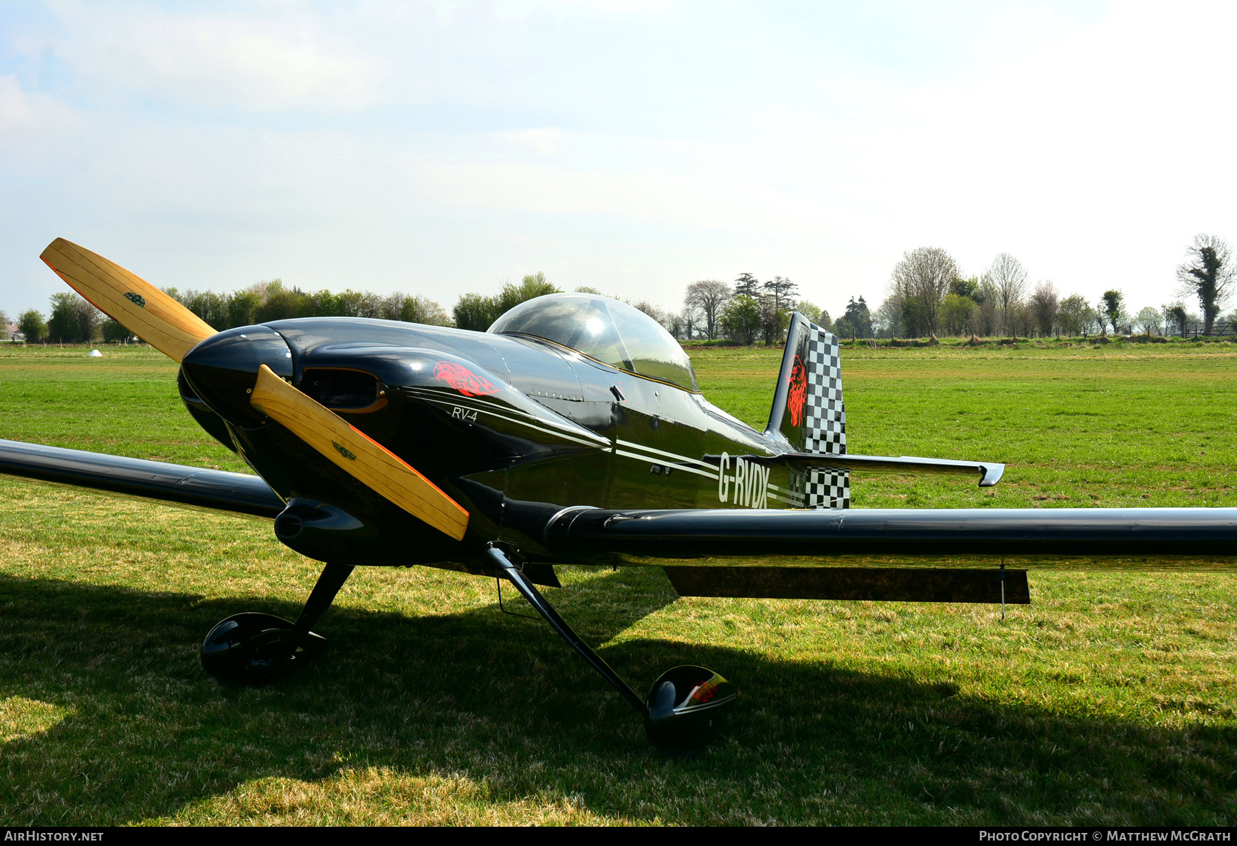 Aircraft Photo of G-RVDX | Van's RV-4 | AirHistory.net #562299