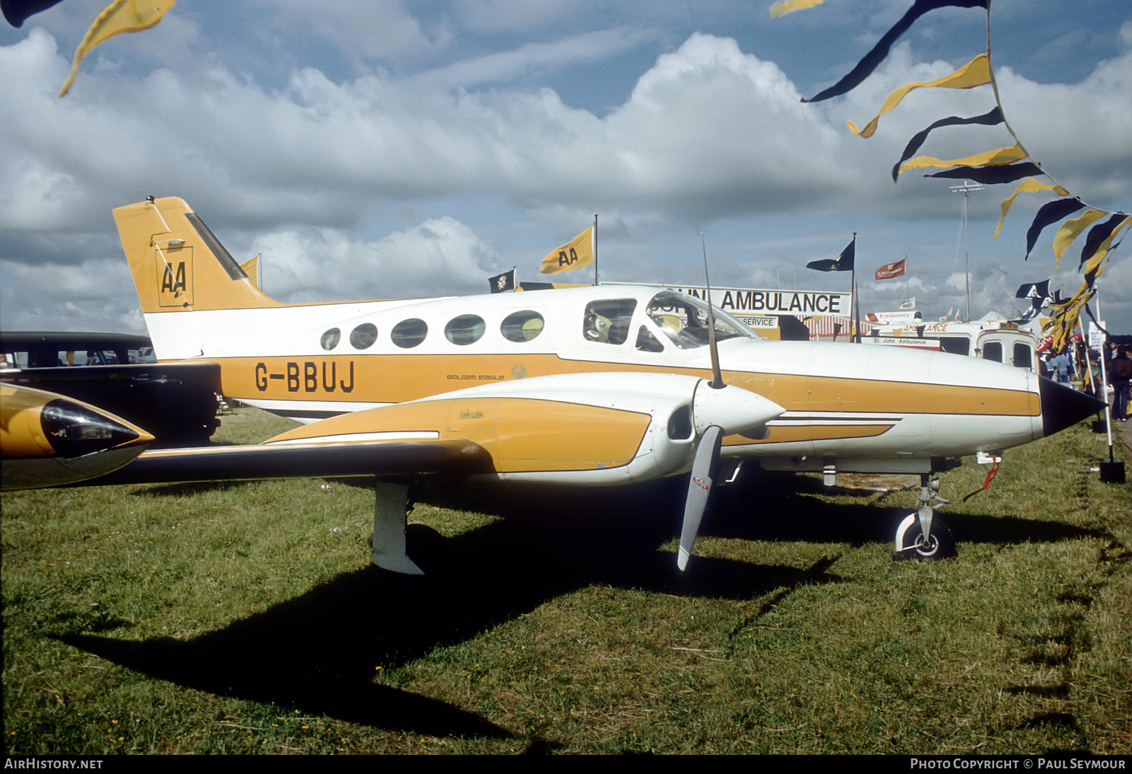 Aircraft Photo of G-BBUJ | Cessna 421B Golden Eagle | Automobile Association - AA | AirHistory.net #562315