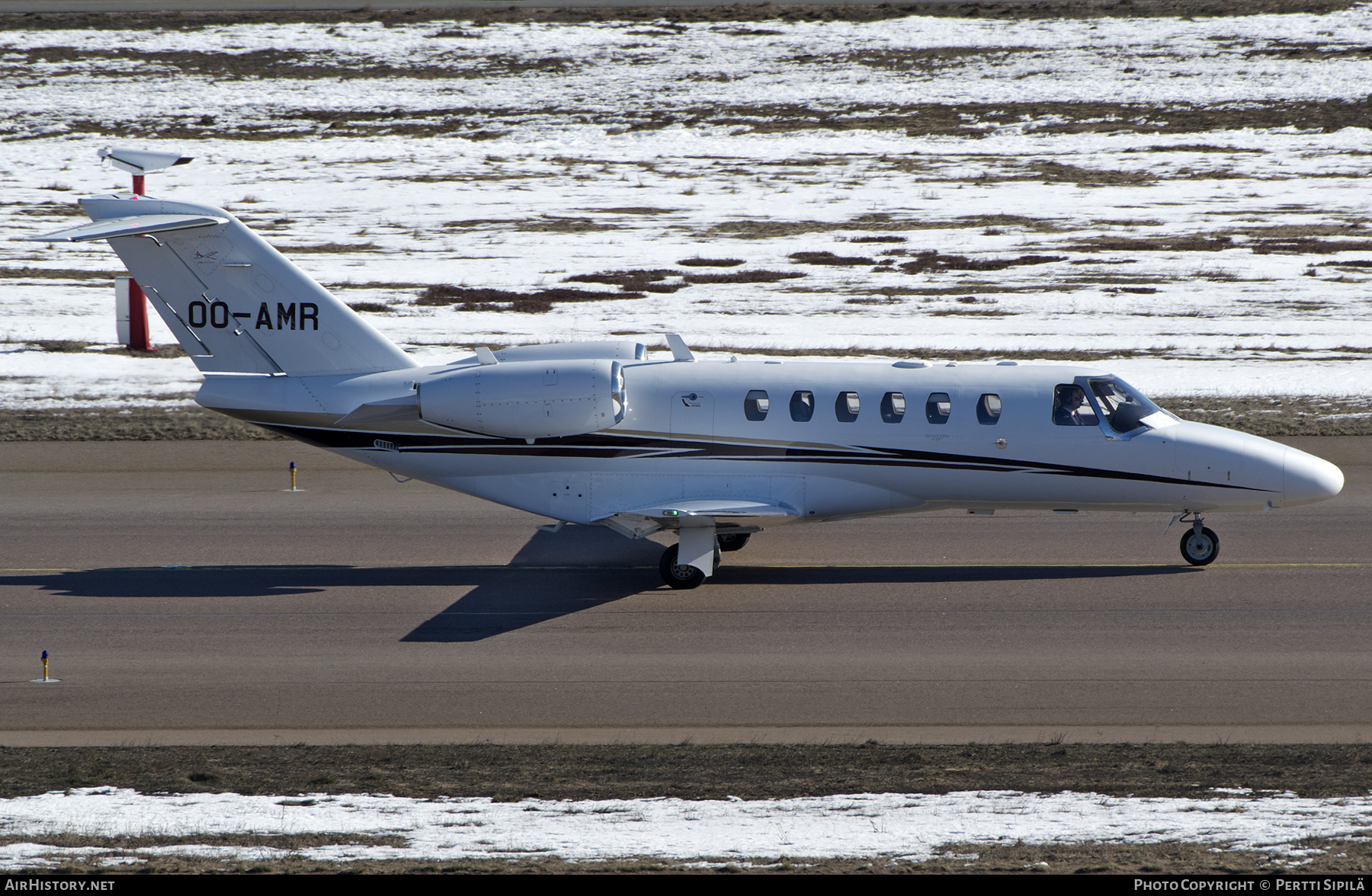 Aircraft Photo of OO-AMR | Cessna 525A CitationJet CJ2+ | ASL - Air Service Liège | AirHistory.net #562320