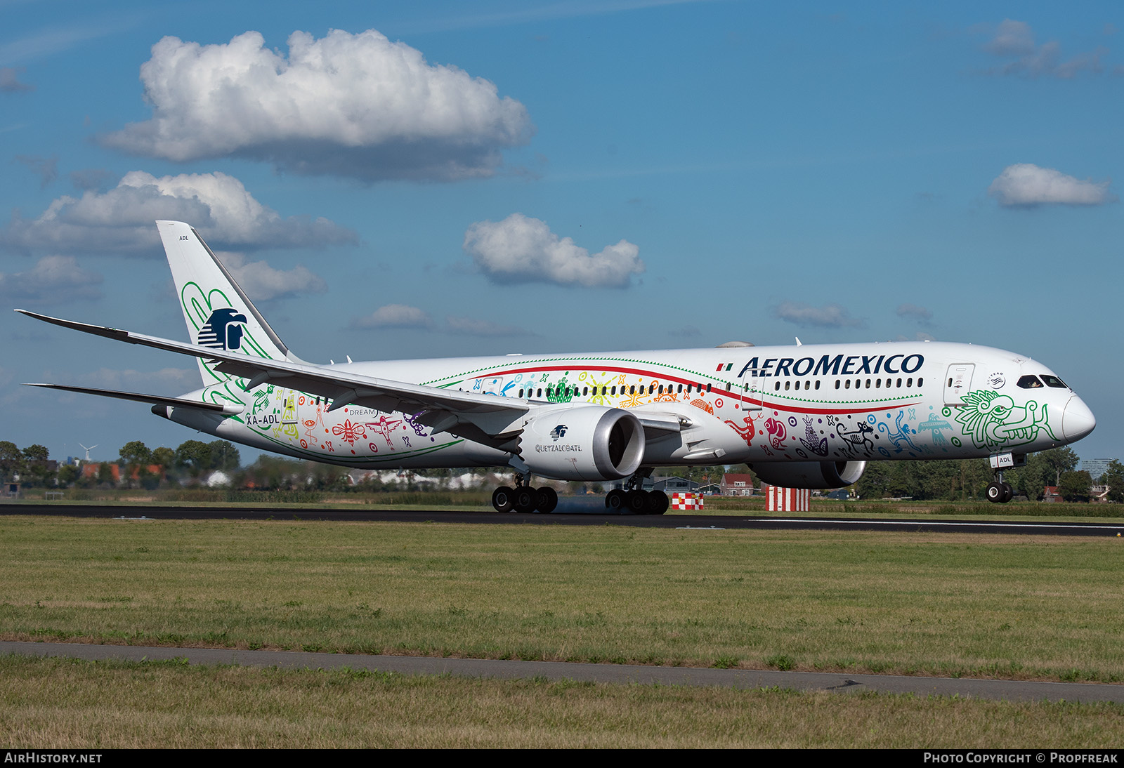 Aircraft Photo of XA-ADL | Boeing 787-9 Dreamliner | AeroMéxico | AirHistory.net #562331
