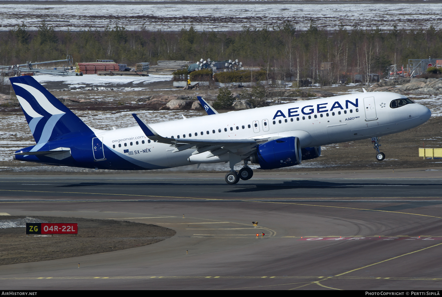 Aircraft Photo of SX-NEK | Airbus A320-271N | Aegean Airlines | AirHistory.net #562362