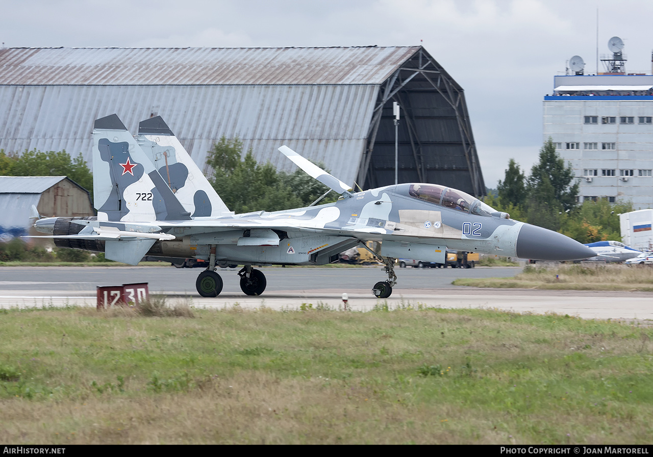 Aircraft Photo of 02 blue | Sukhoi Su-30MK | Sukhoi | AirHistory.net #562372