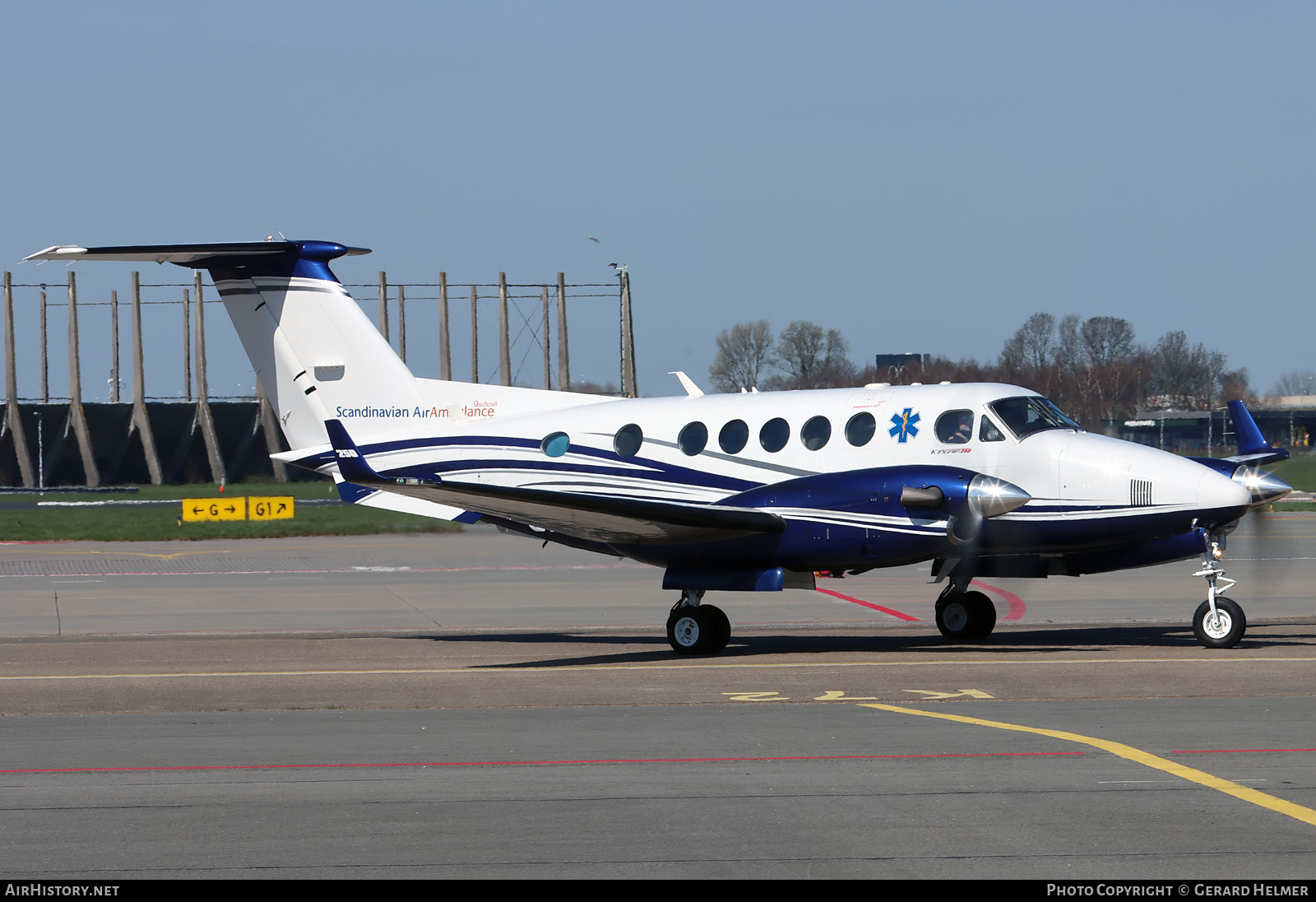 Aircraft Photo of SE-MJJ | Beechcraft B200GT Super King Air | Scandinavian Air Ambulance - SAA | AirHistory.net #562377