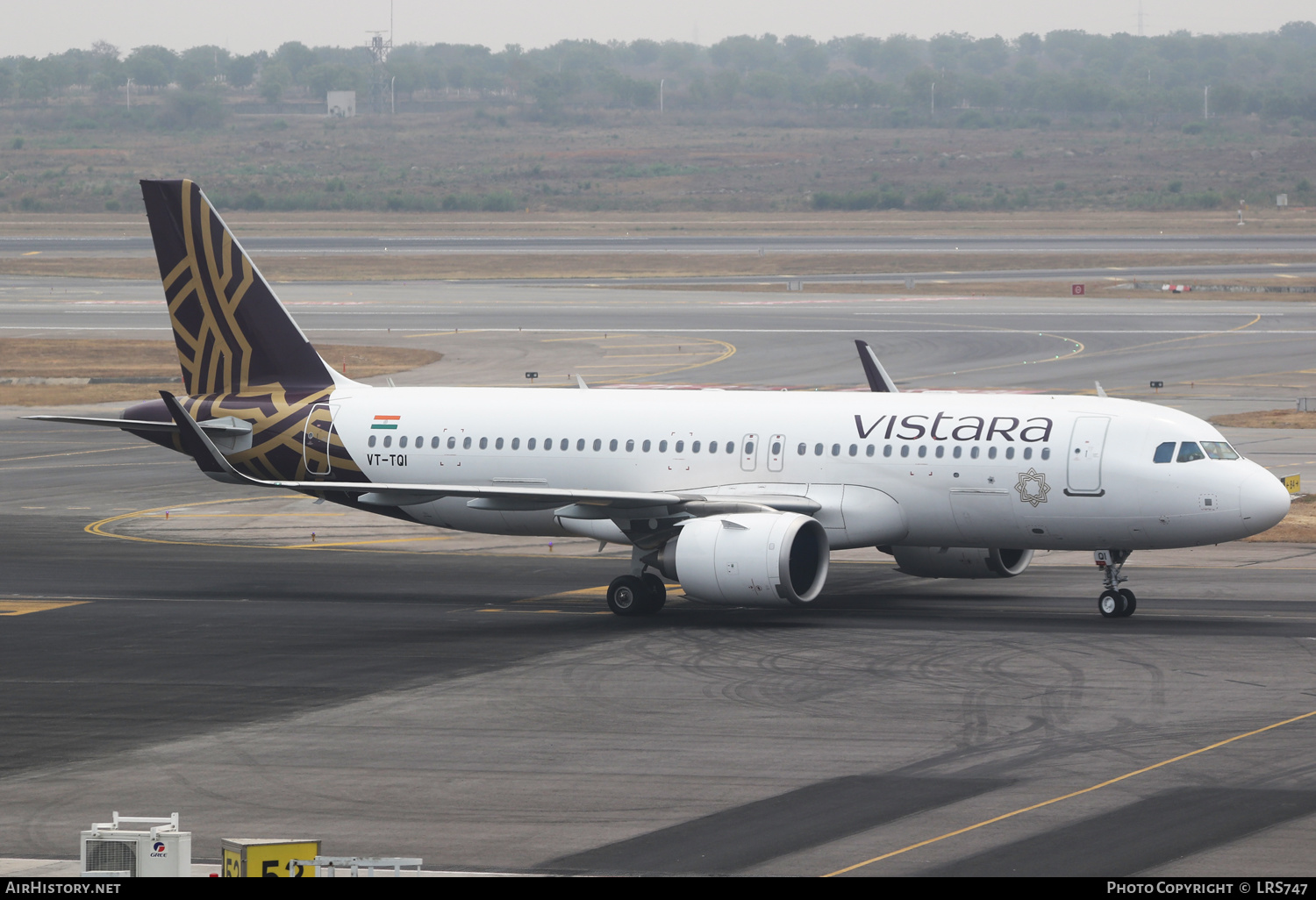 Aircraft Photo of VT-TQI | Airbus A320-251N | Vistara | AirHistory.net #562378